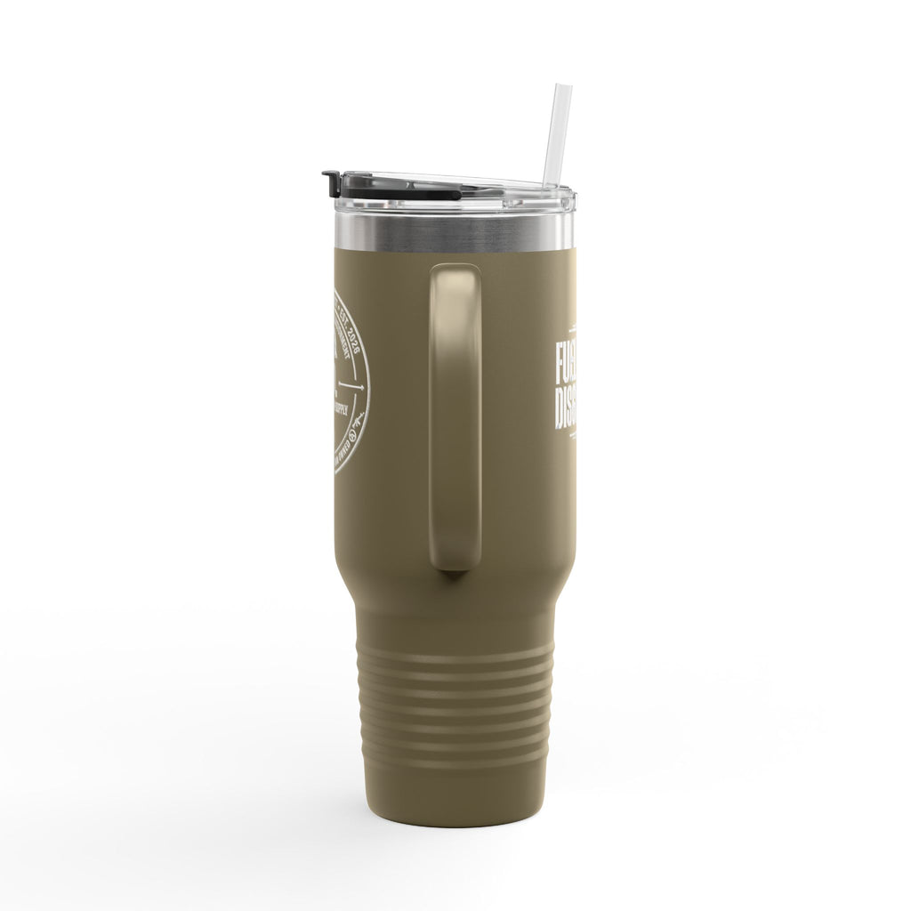 40oz Insulated Travel Mug — D.O. Outdoor Supply Tumbler with Handle