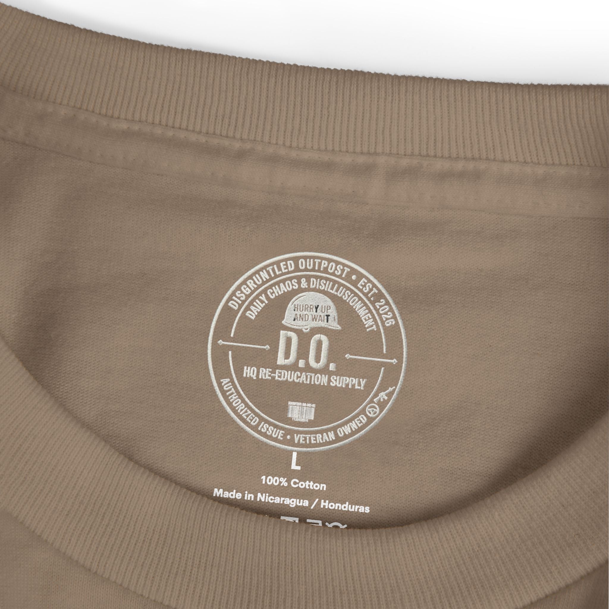 The "DD-214 Security Protocol" Heavyweight Tee