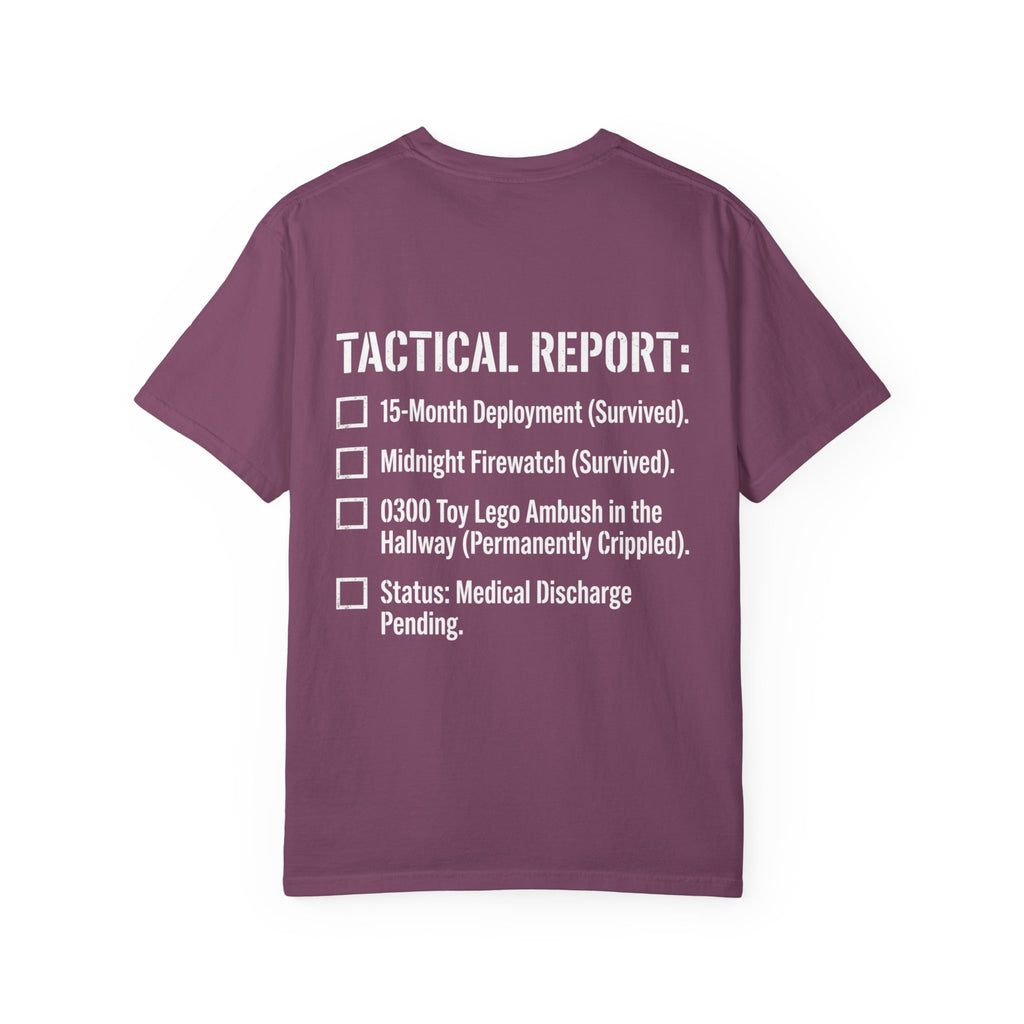 0300 Toy Lego Ambush Survivor Heavyweight Tee — Tactical Report Series