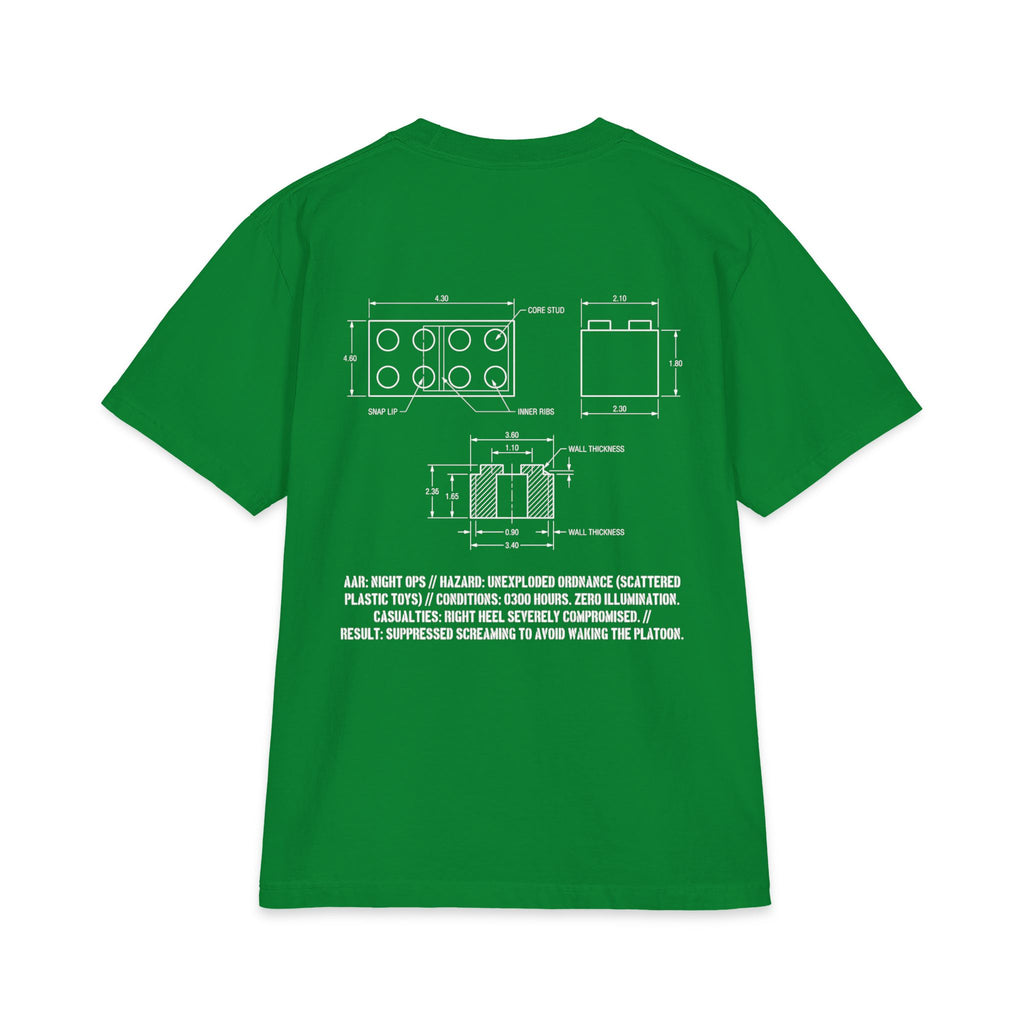 UXO Detected Technical Blueprint Tee