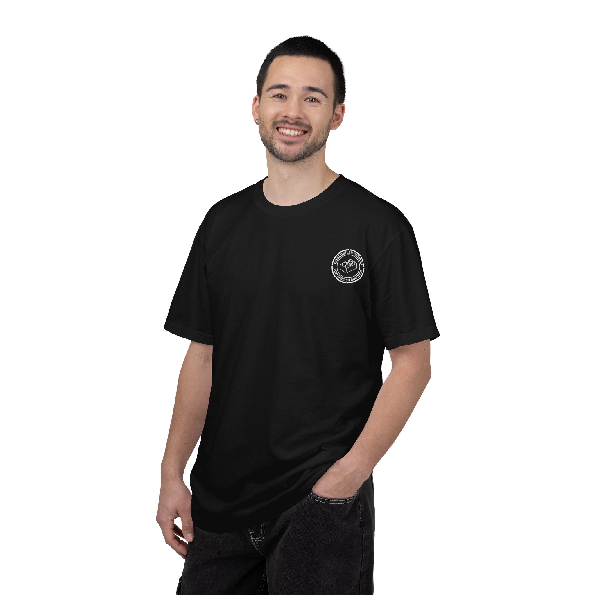0300 Toy Lego Ambush Survivor Heavyweight Tee — Tactical Report Series