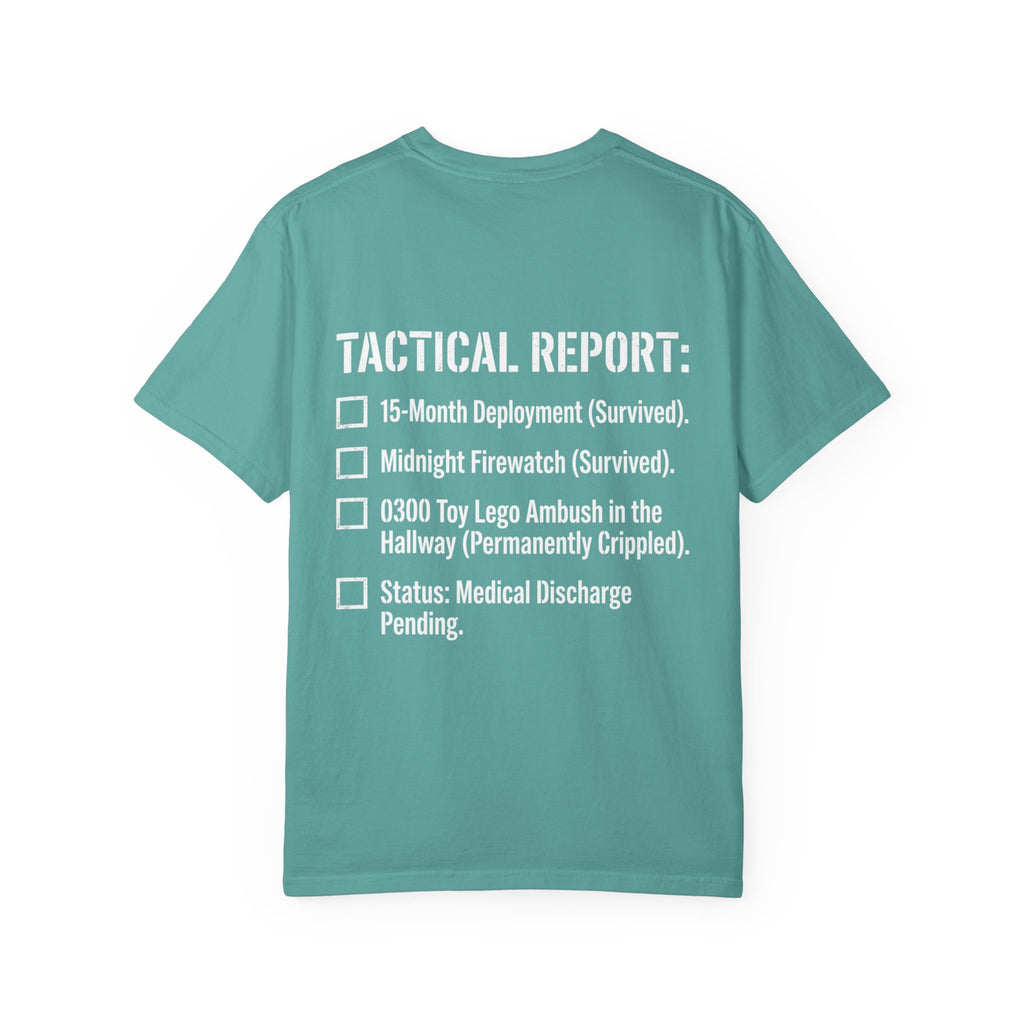 0300 Toy Lego Ambush Survivor Heavyweight Tee — Tactical Report Series