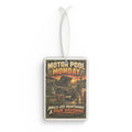 Disgruntled Outpost Motor Pool Monday air freshener product mockup