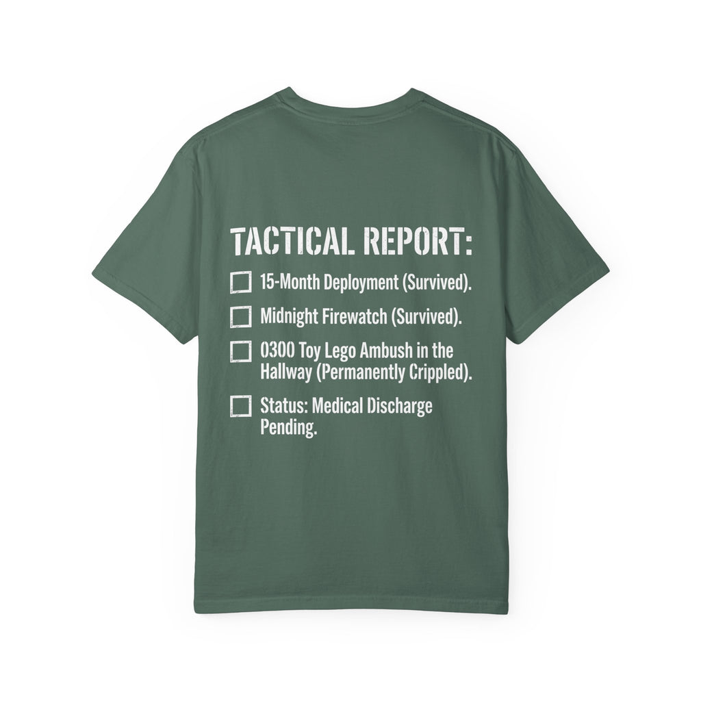 0300 Toy Lego Ambush Survivor Heavyweight Tee — Tactical Report Series