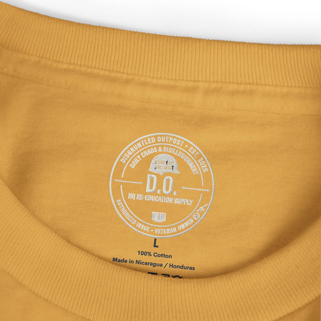 The "DD-214 Security Protocol" Heavyweight Tee