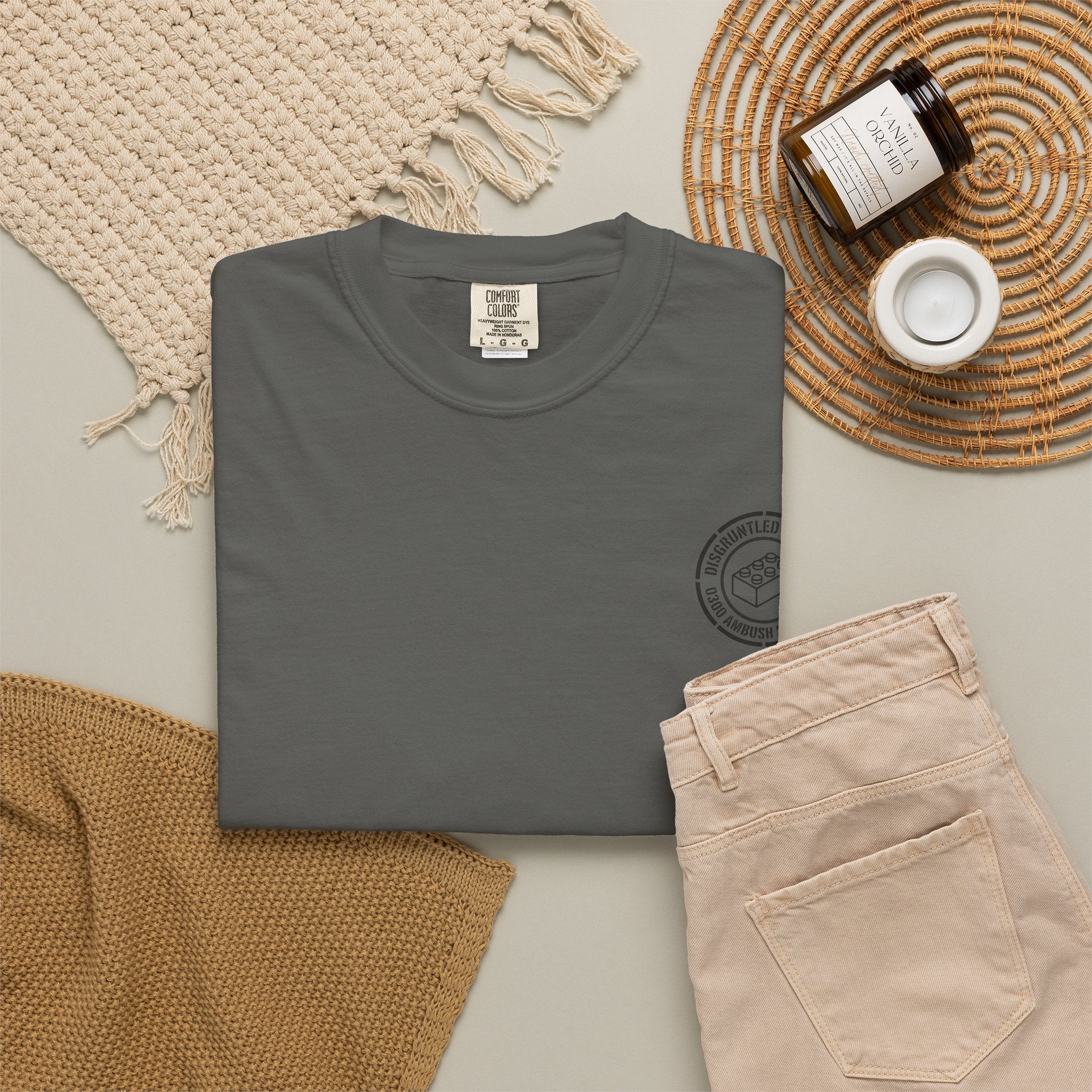 0300 Toy Lego Ambush Survivor Heavyweight Tee — Tactical Report Series