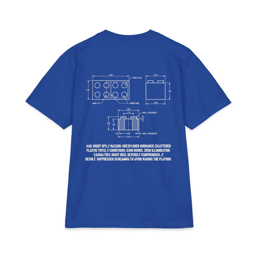UXO Detected Technical Blueprint Tee