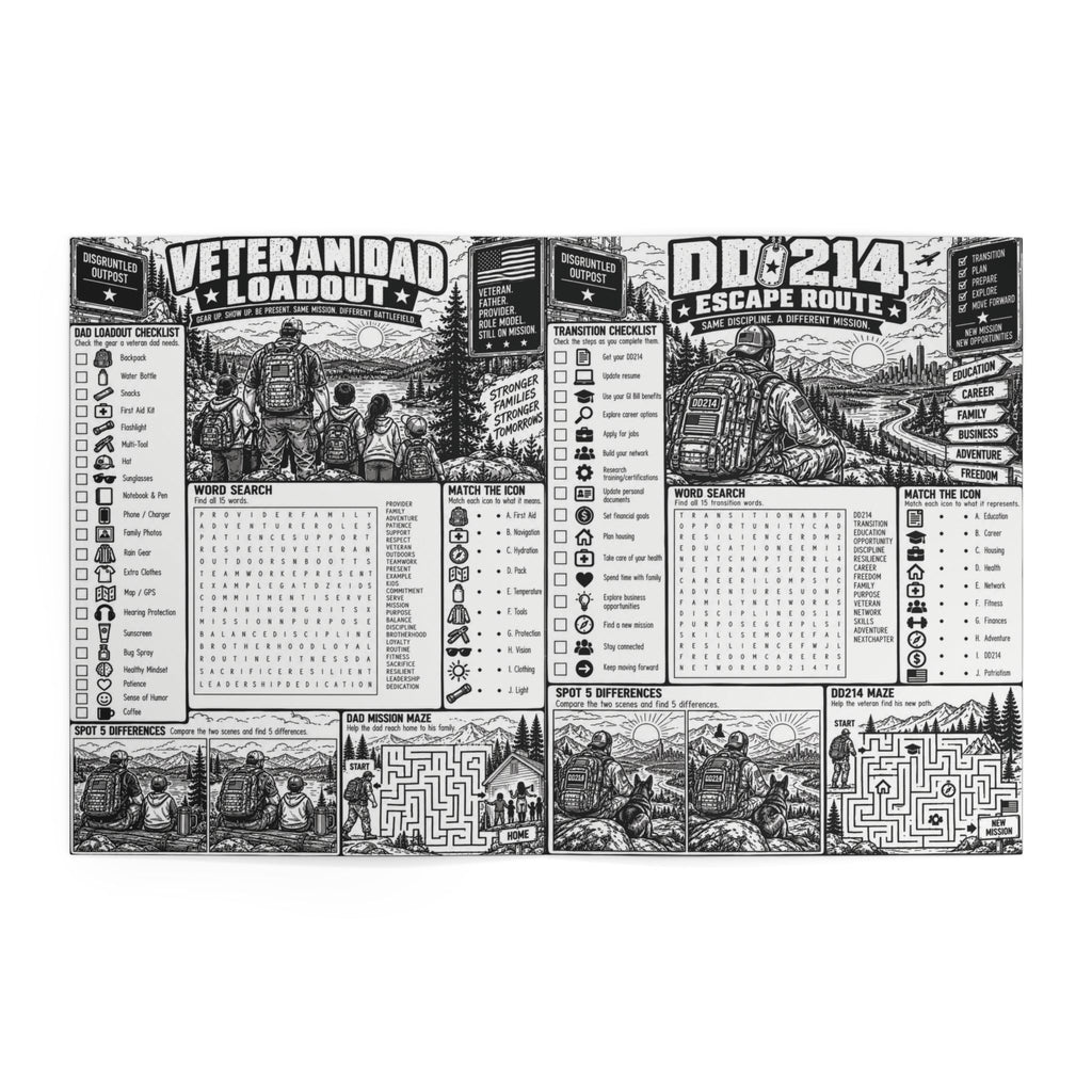 Disgruntled Outpost Field Problems coloring and activity book interior preview 9