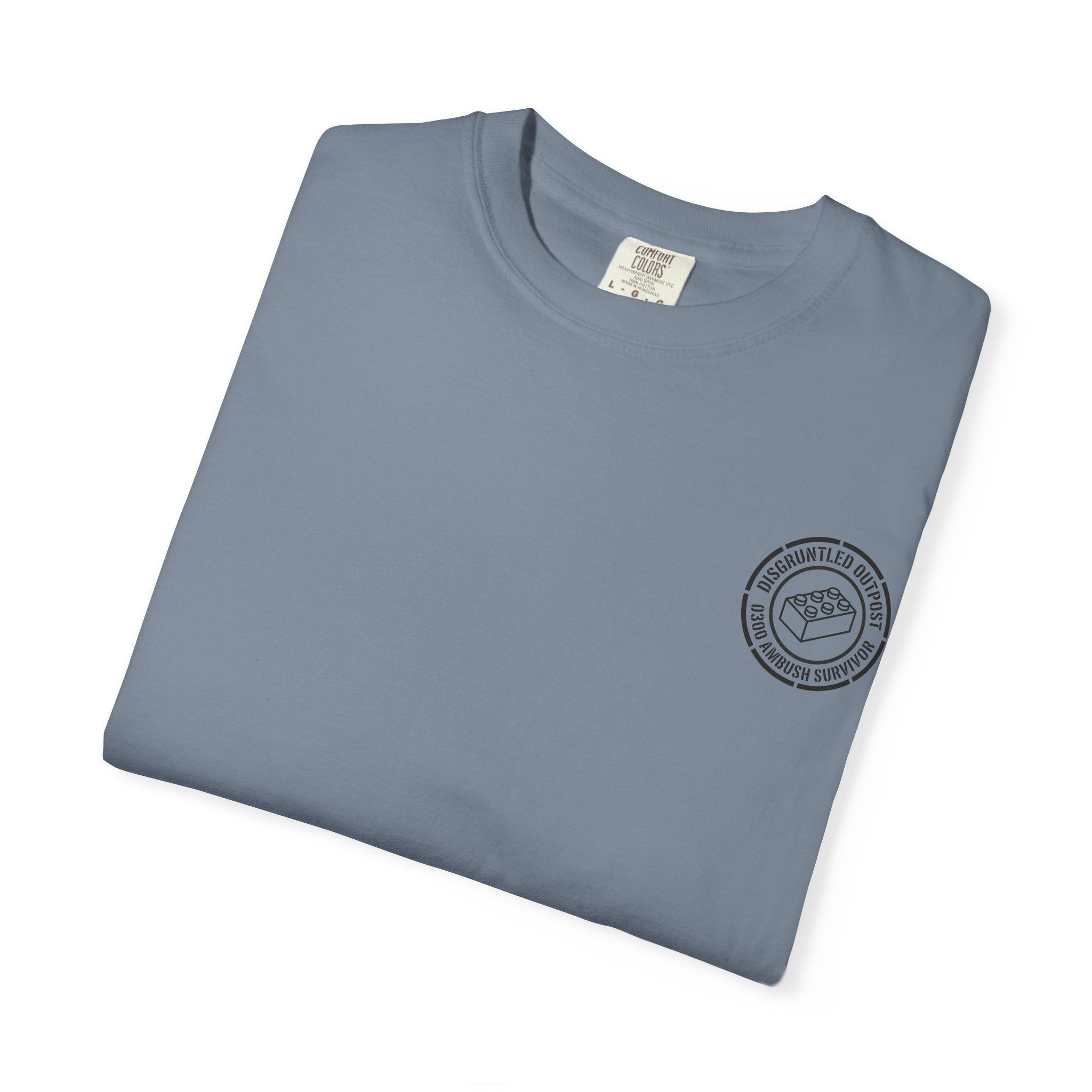 0300 Toy Lego Ambush Survivor Heavyweight Tee — Tactical Report Series
