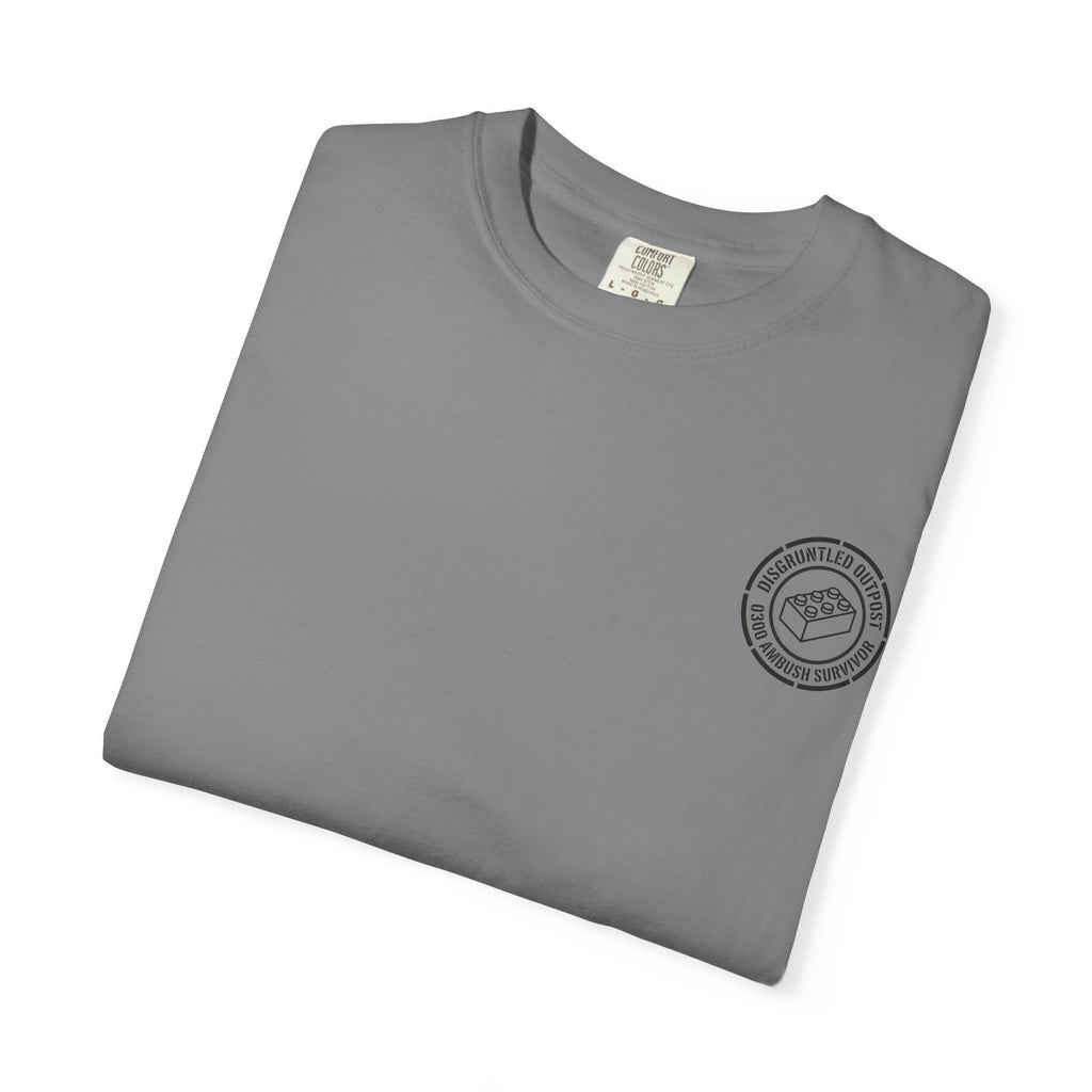 0300 Toy Lego Ambush Survivor Heavyweight Tee — Tactical Report Series