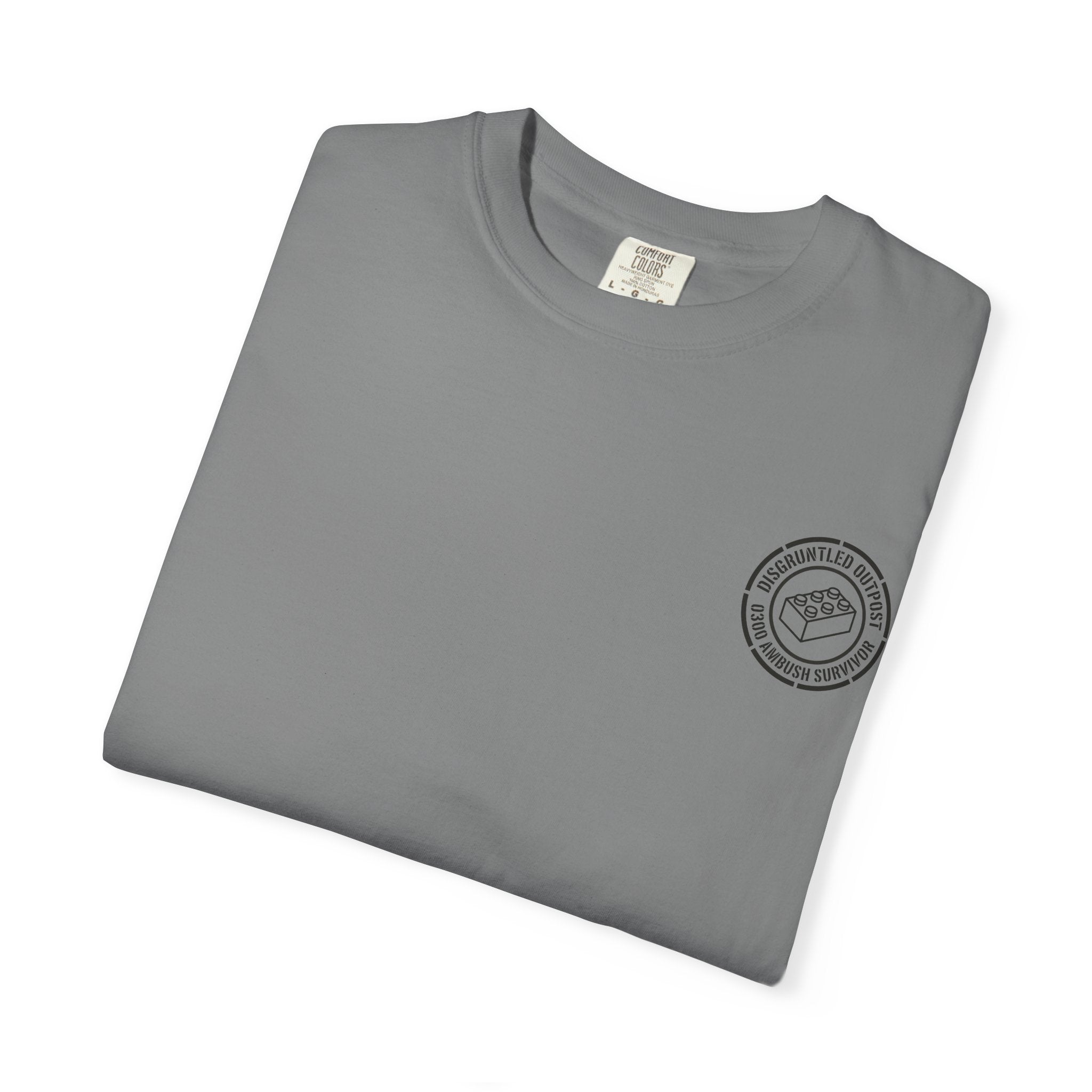0300 Toy Lego Ambush Survivor Heavyweight Tee — Tactical Report Series
