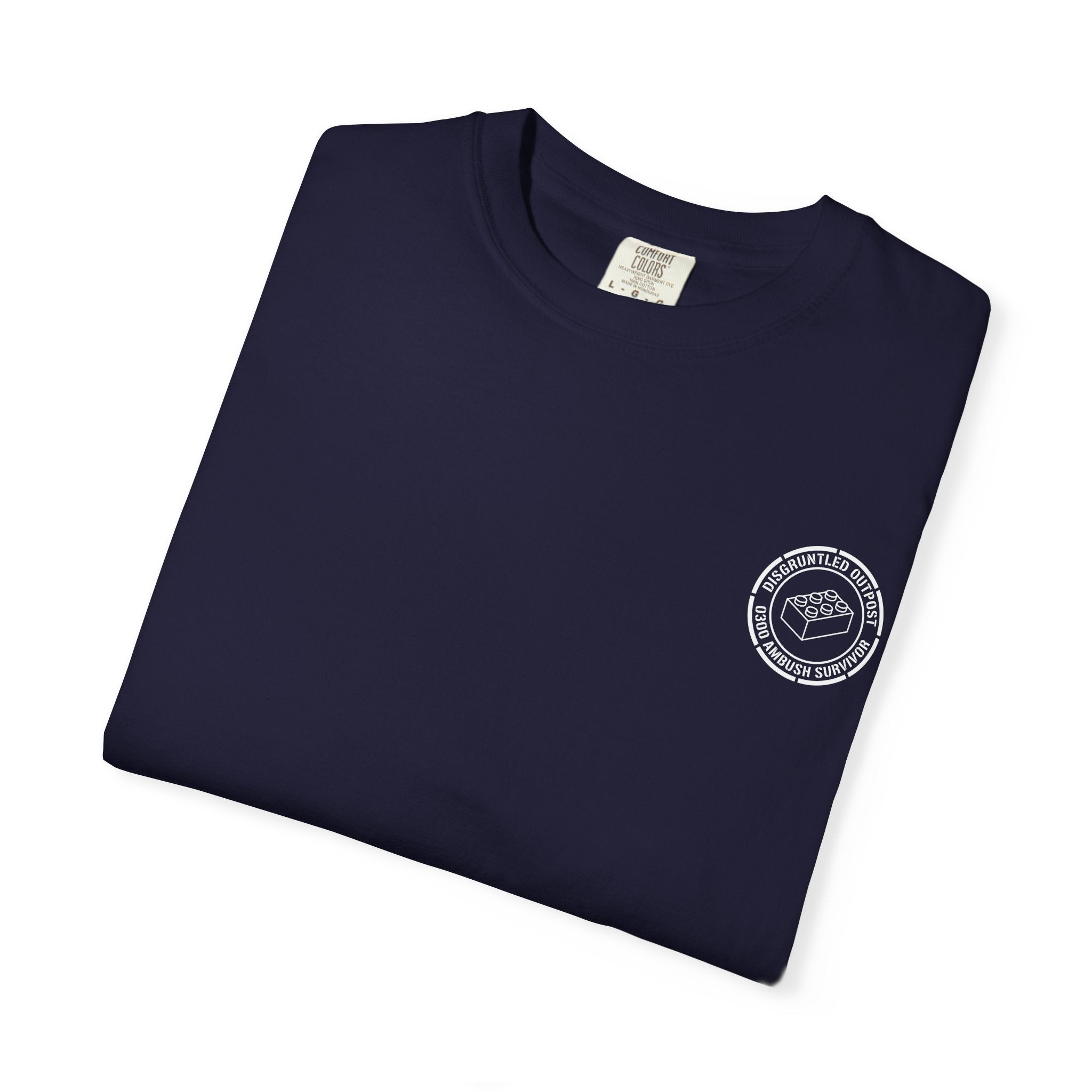 0300 Toy Lego Ambush Survivor Heavyweight Tee — Tactical Report Series
