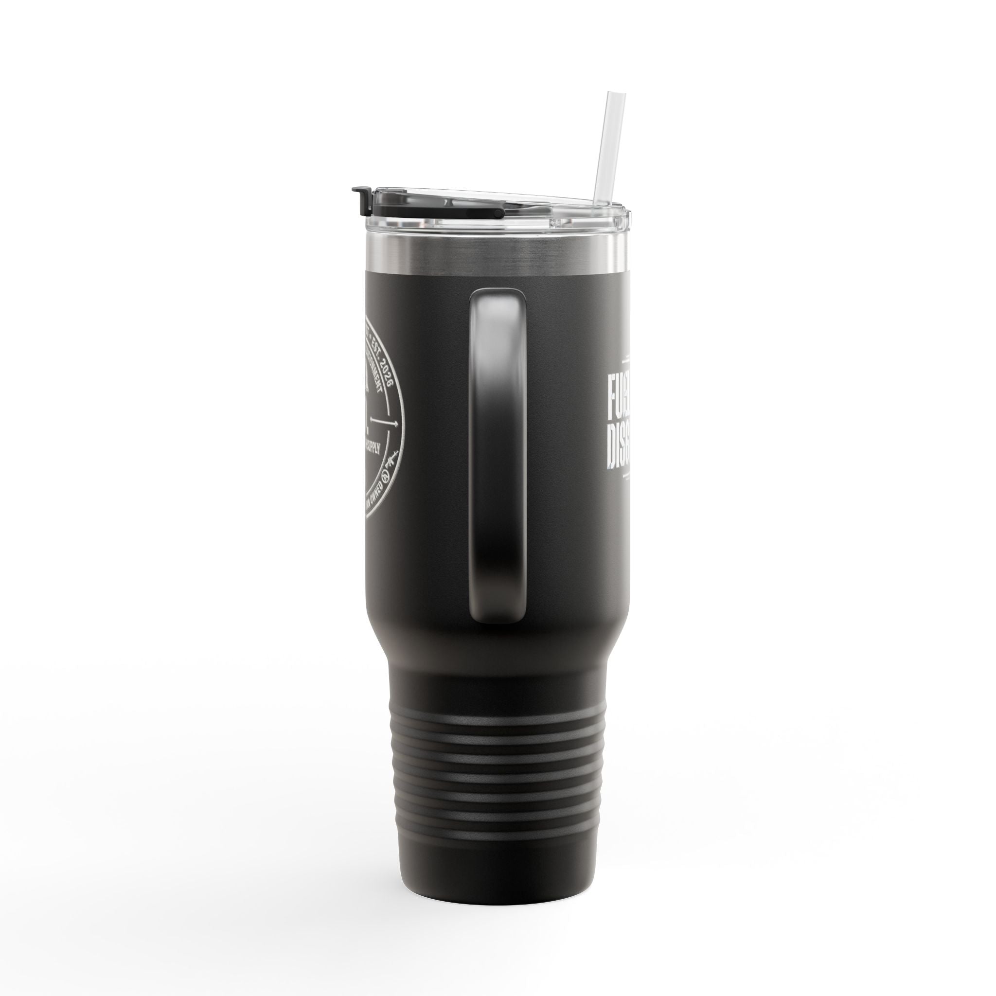 40oz Insulated Travel Mug — D.O. Outdoor Supply Tumbler with Handle