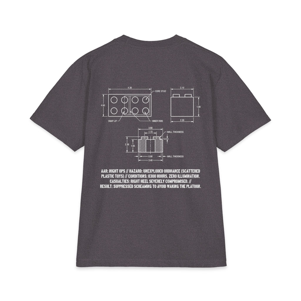 UXO Detected Technical Blueprint Tee