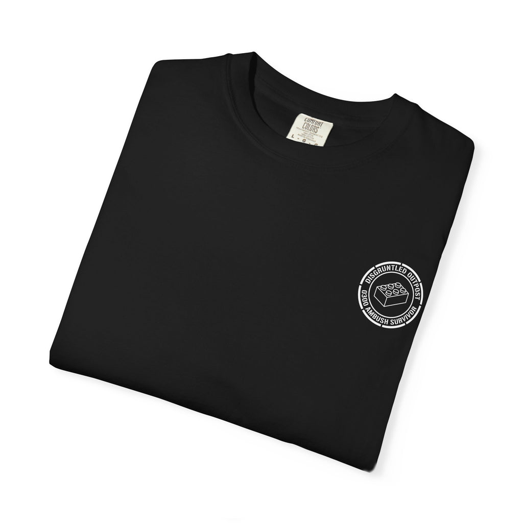 0300 Toy Lego Ambush Survivor Heavyweight Tee — Tactical Report Series
