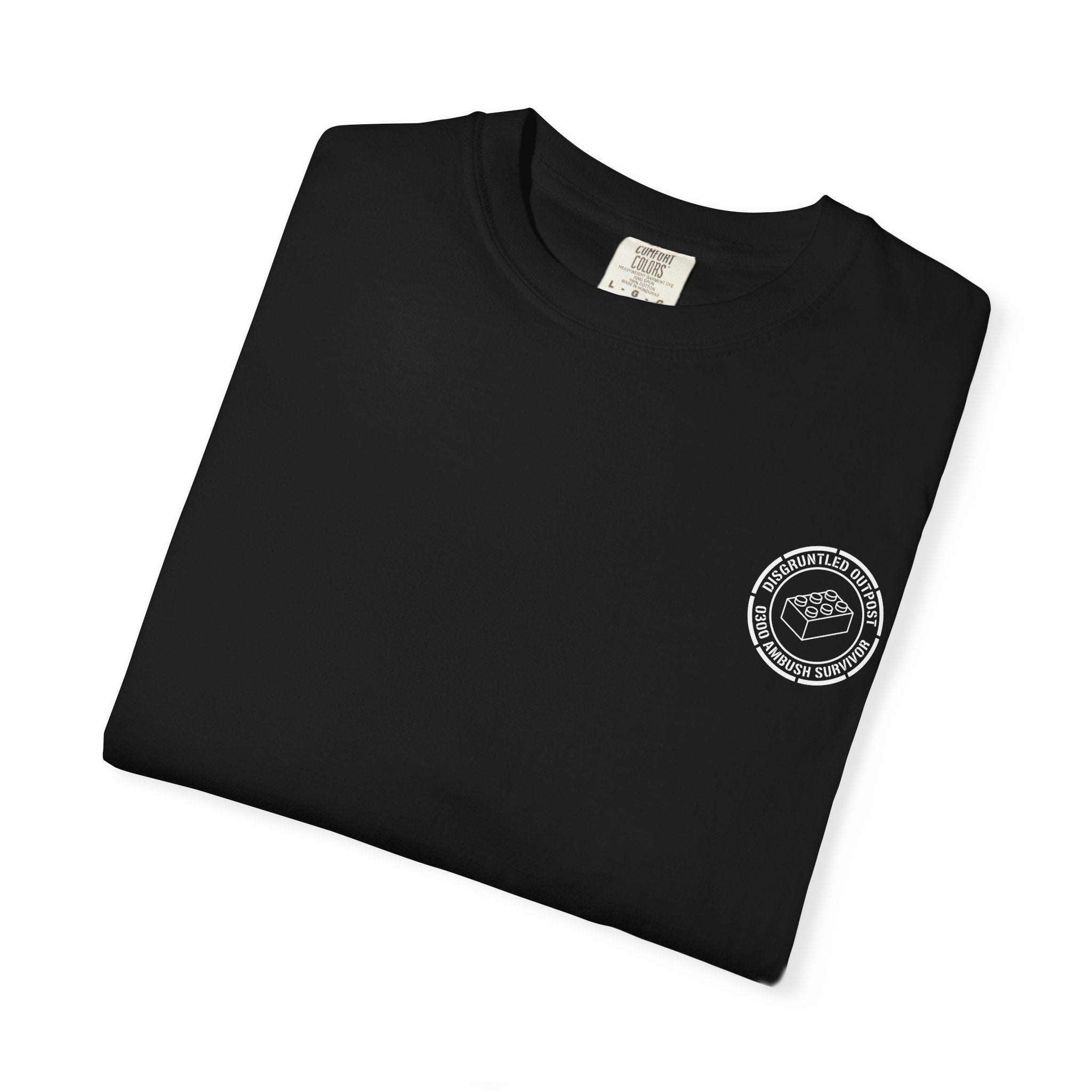 0300 Toy Lego Ambush Survivor Heavyweight Tee — Tactical Report Series