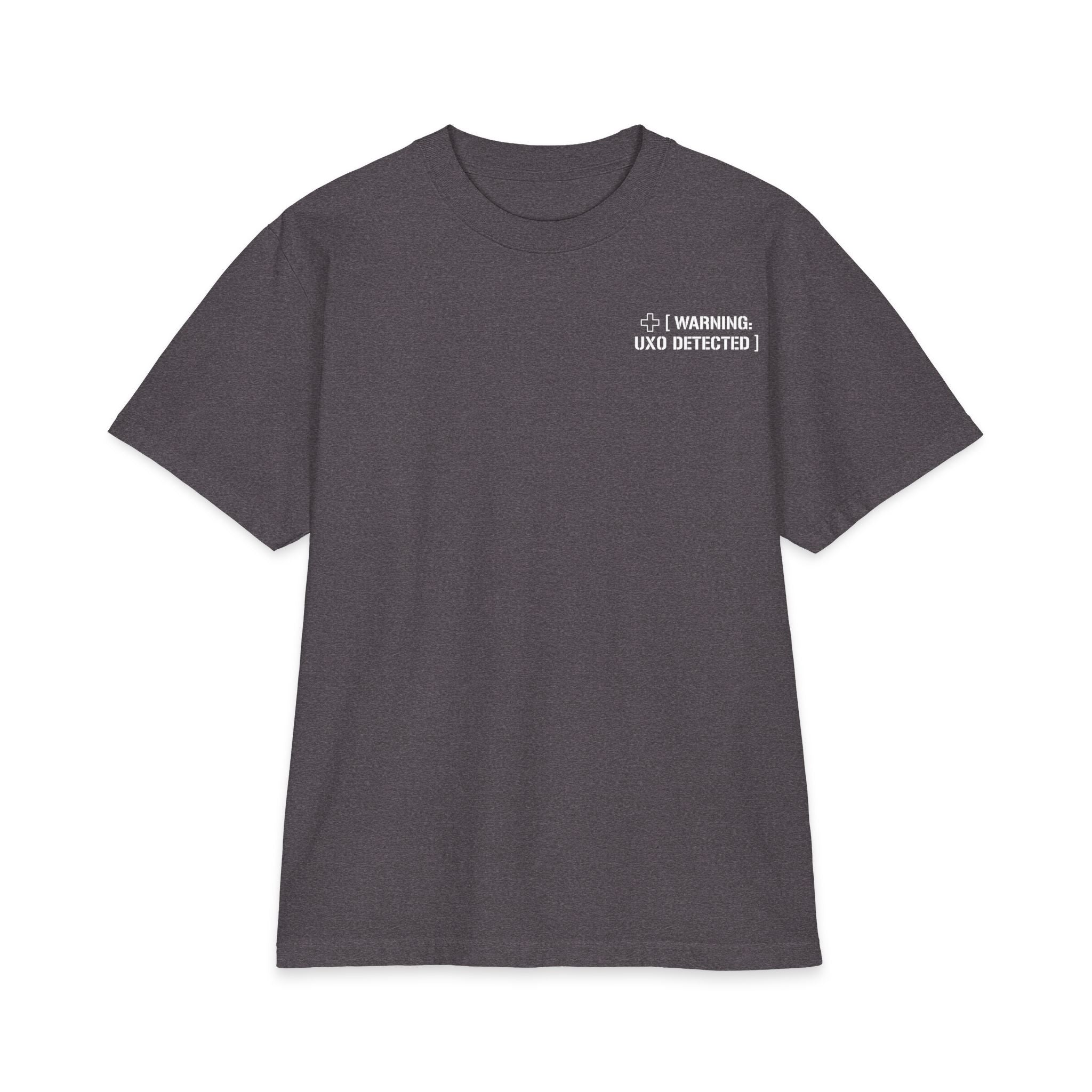 UXO Detected Technical Blueprint Tee