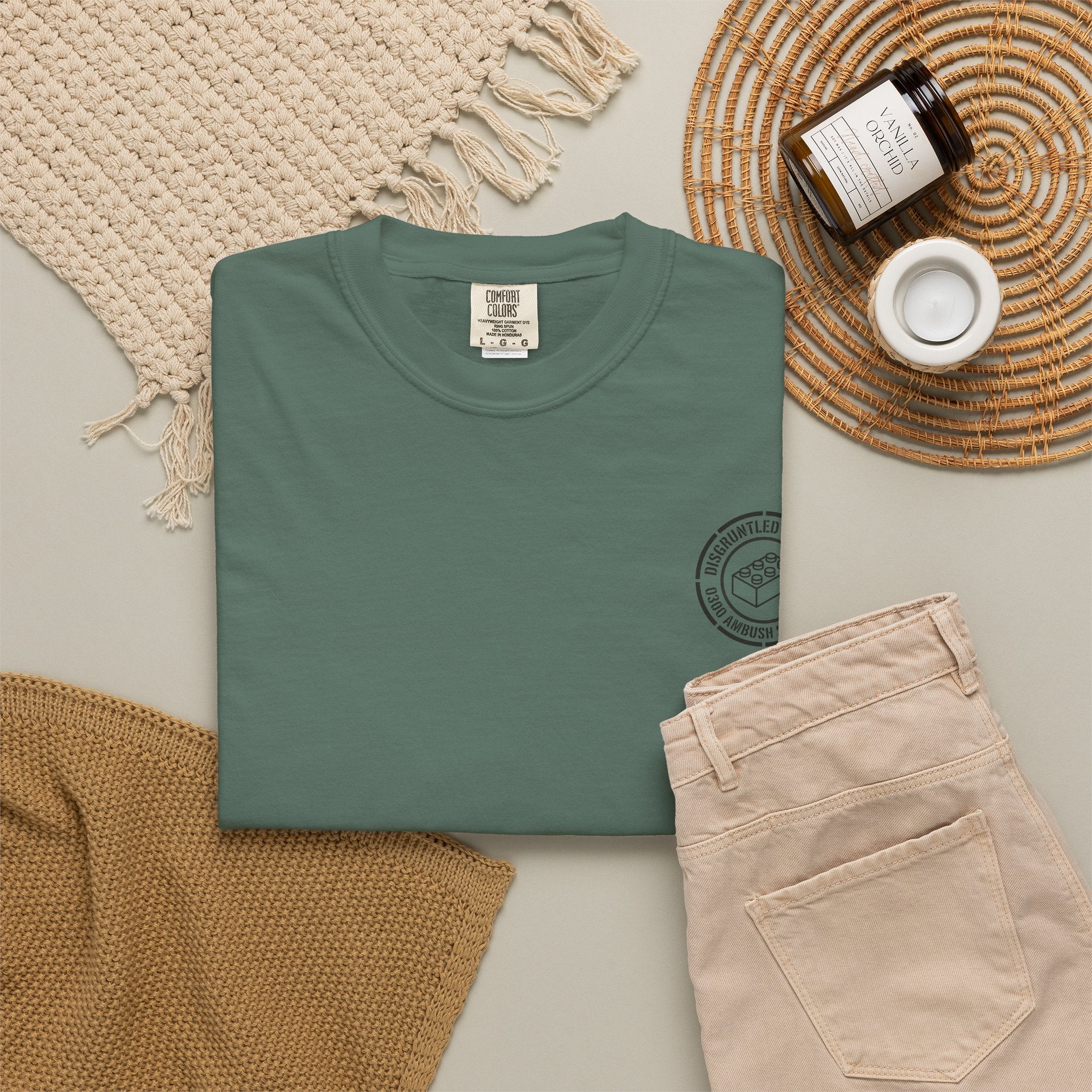 0300 Toy Lego Ambush Survivor Heavyweight Tee — Tactical Report Series