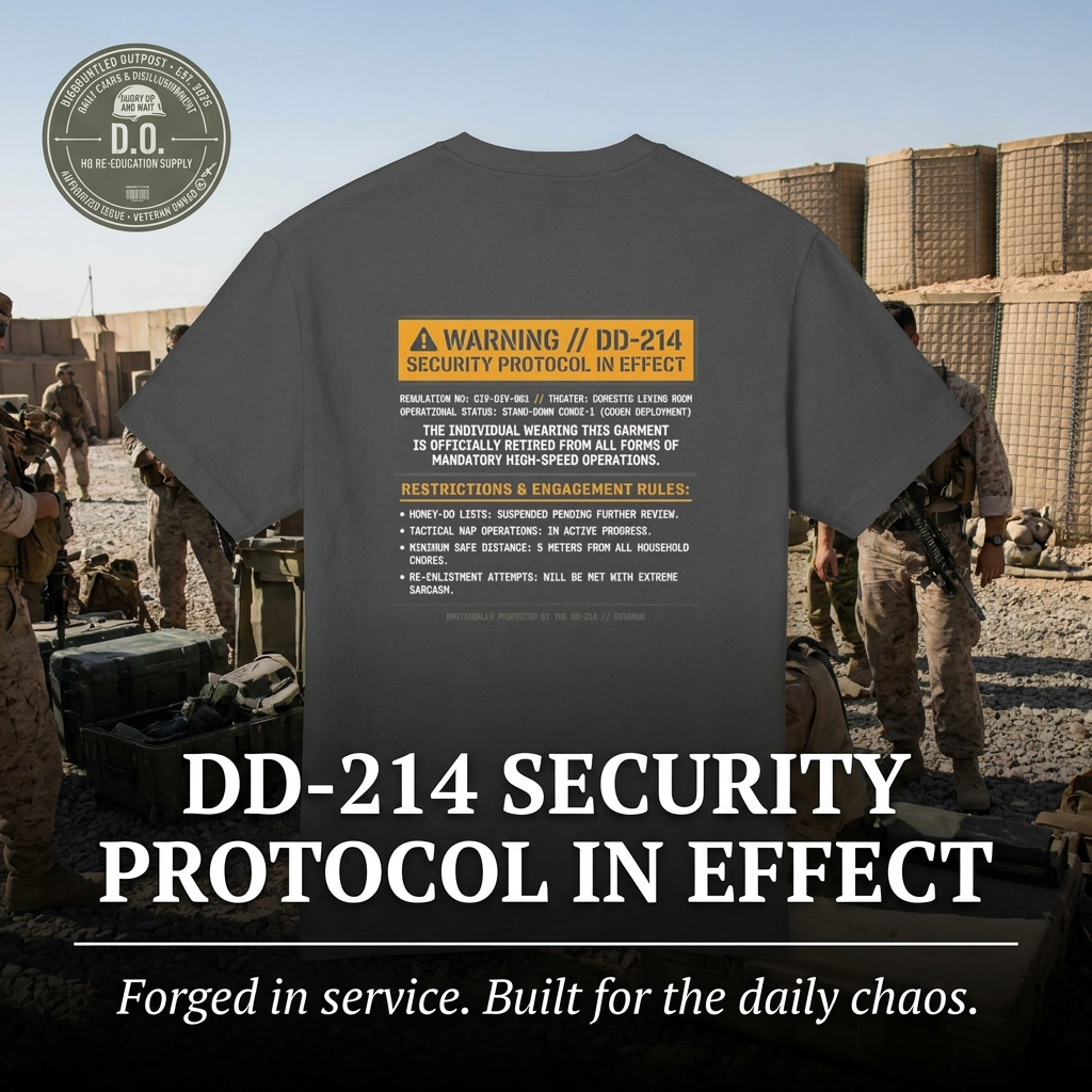 The "DD-214 Security Protocol" Tee