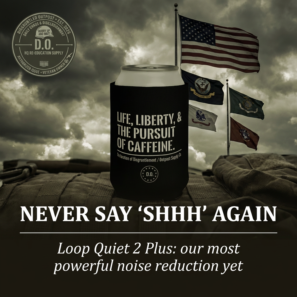 The Declaration of Disgruntlement Can Cooler