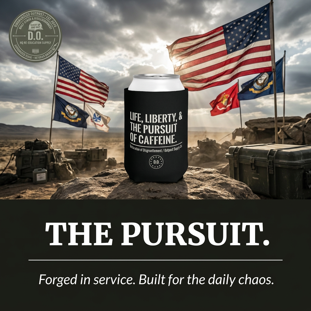 The Declaration of Disgruntlement Can Cooler