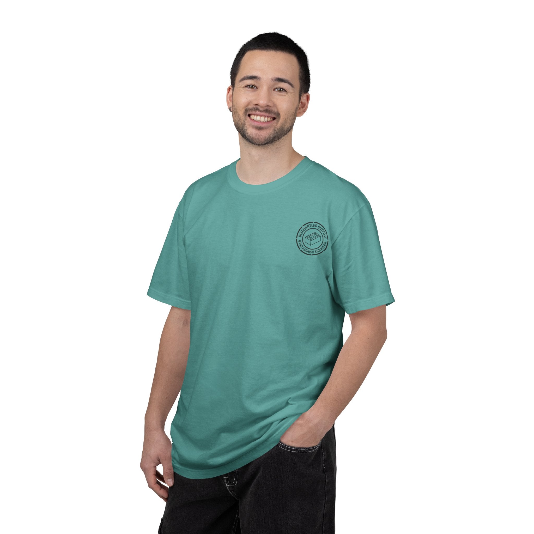 0300 Toy Lego Ambush Survivor Heavyweight Tee — Tactical Report Series