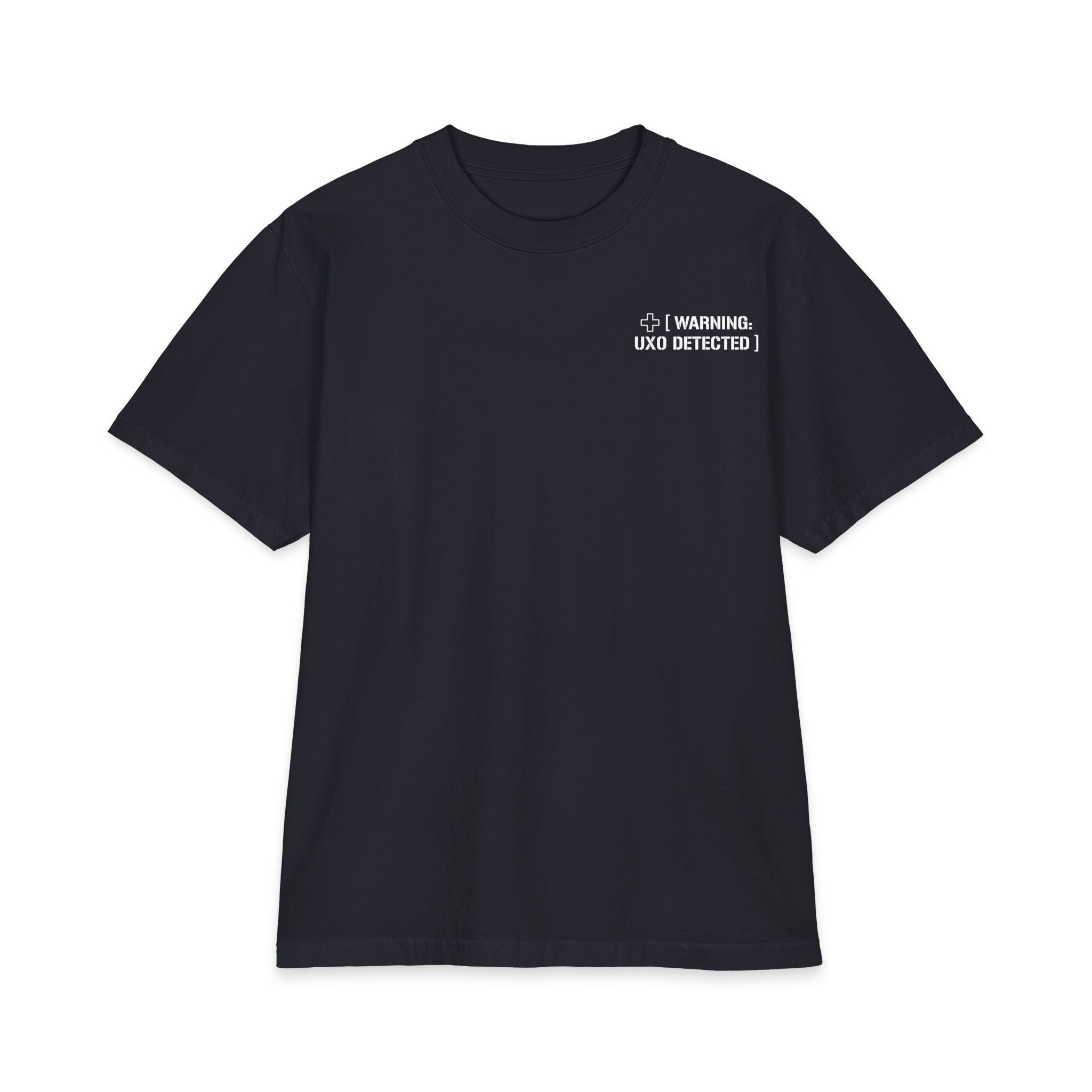 UXO Detected Technical Blueprint Tee