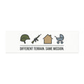 The "Domestic Roster" Heavy-Duty Car Magnet