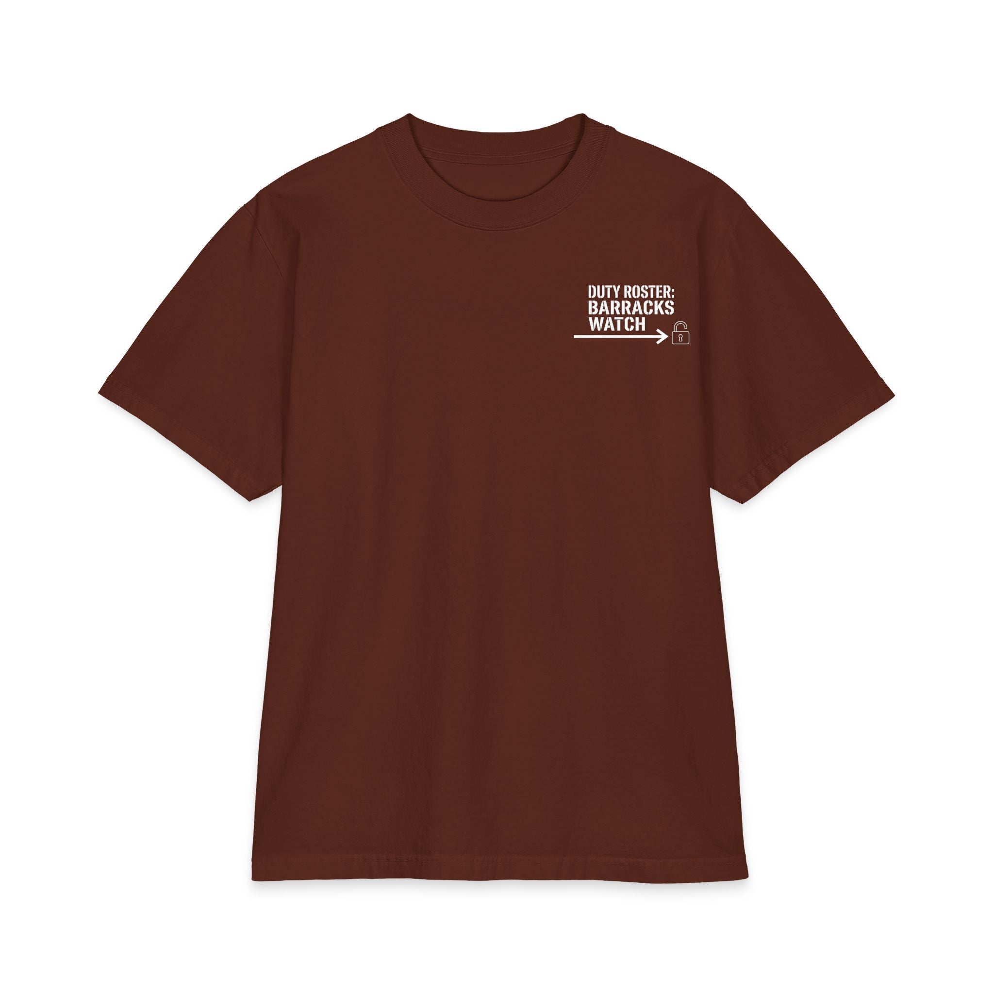 Duty Roster: Barracks Watch Premium Tee