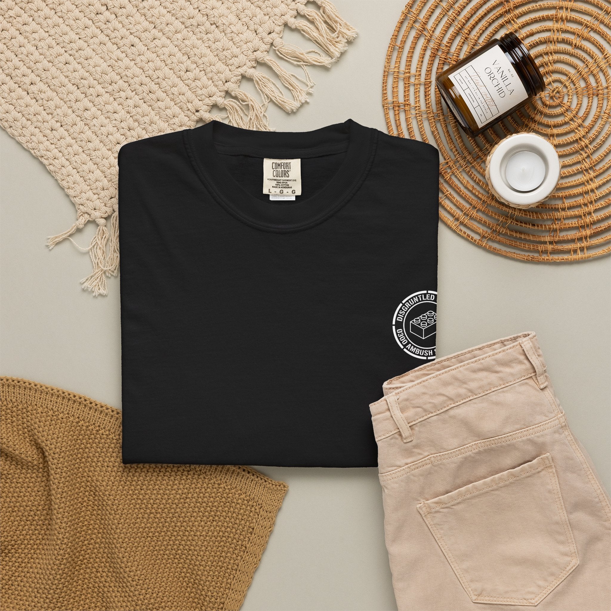 0300 Toy Lego Ambush Survivor Heavyweight Tee — Tactical Report Series