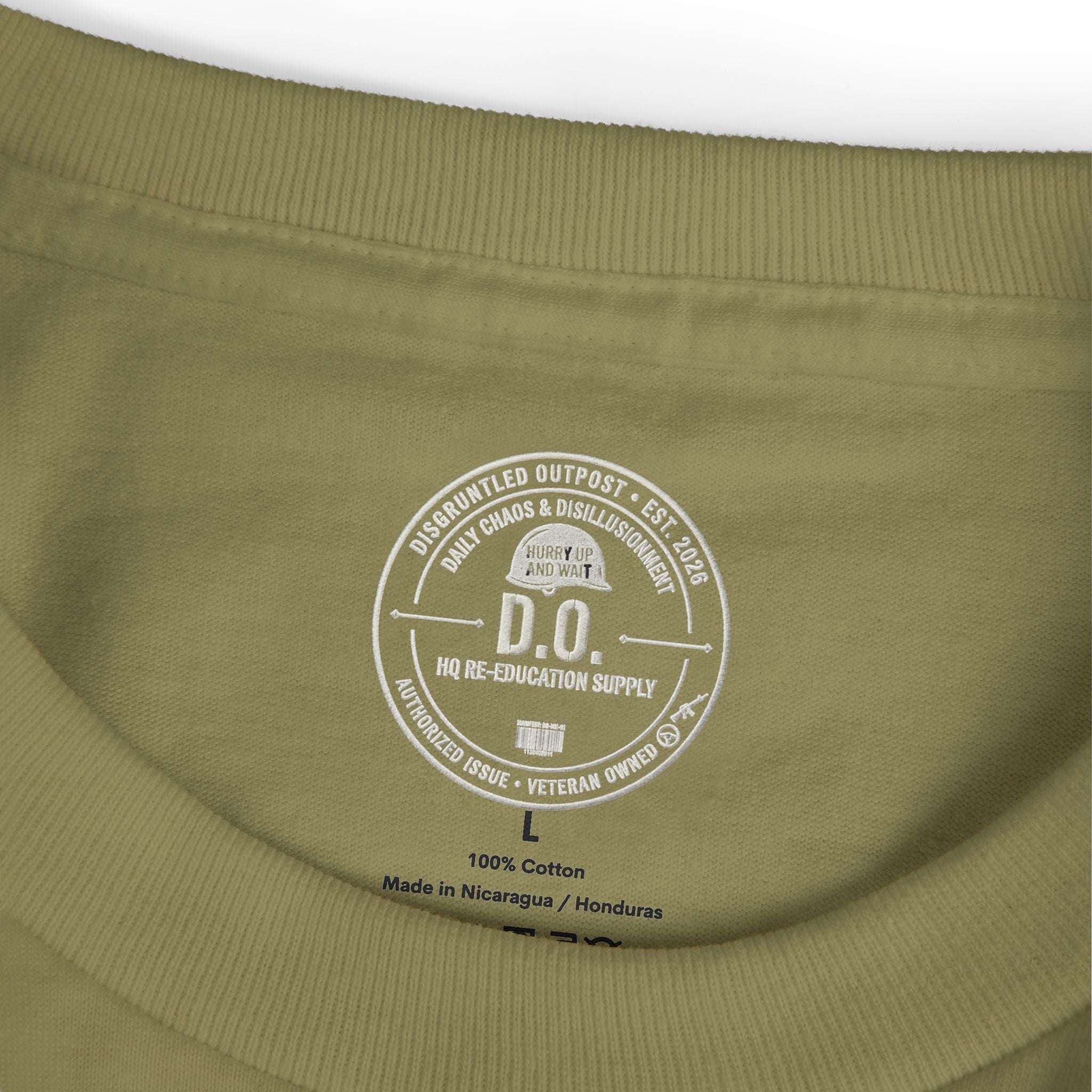 The "DD-214 Security Protocol" Heavyweight Tee