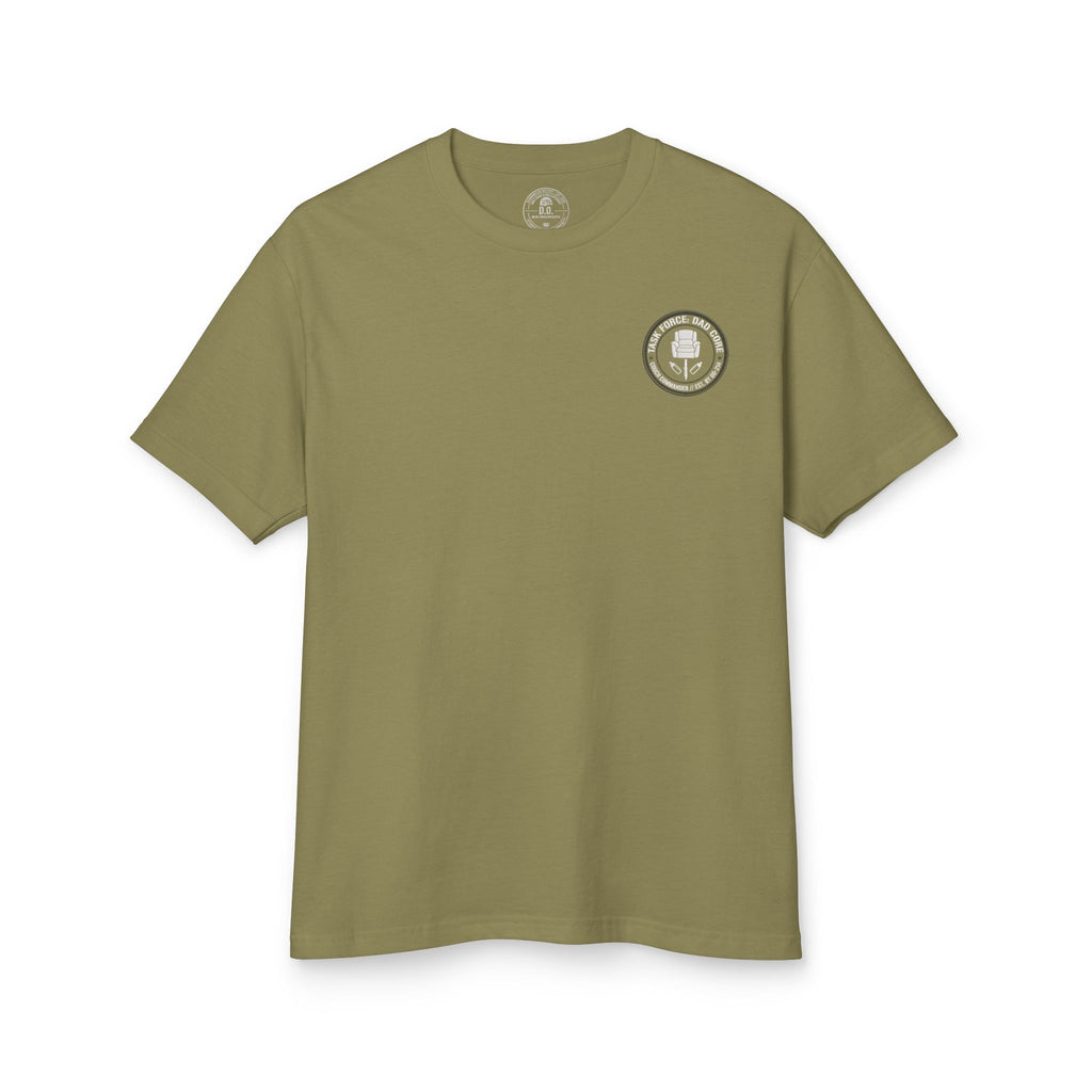 The "Task Force: Dad Core" Patch Heavyweight Tee