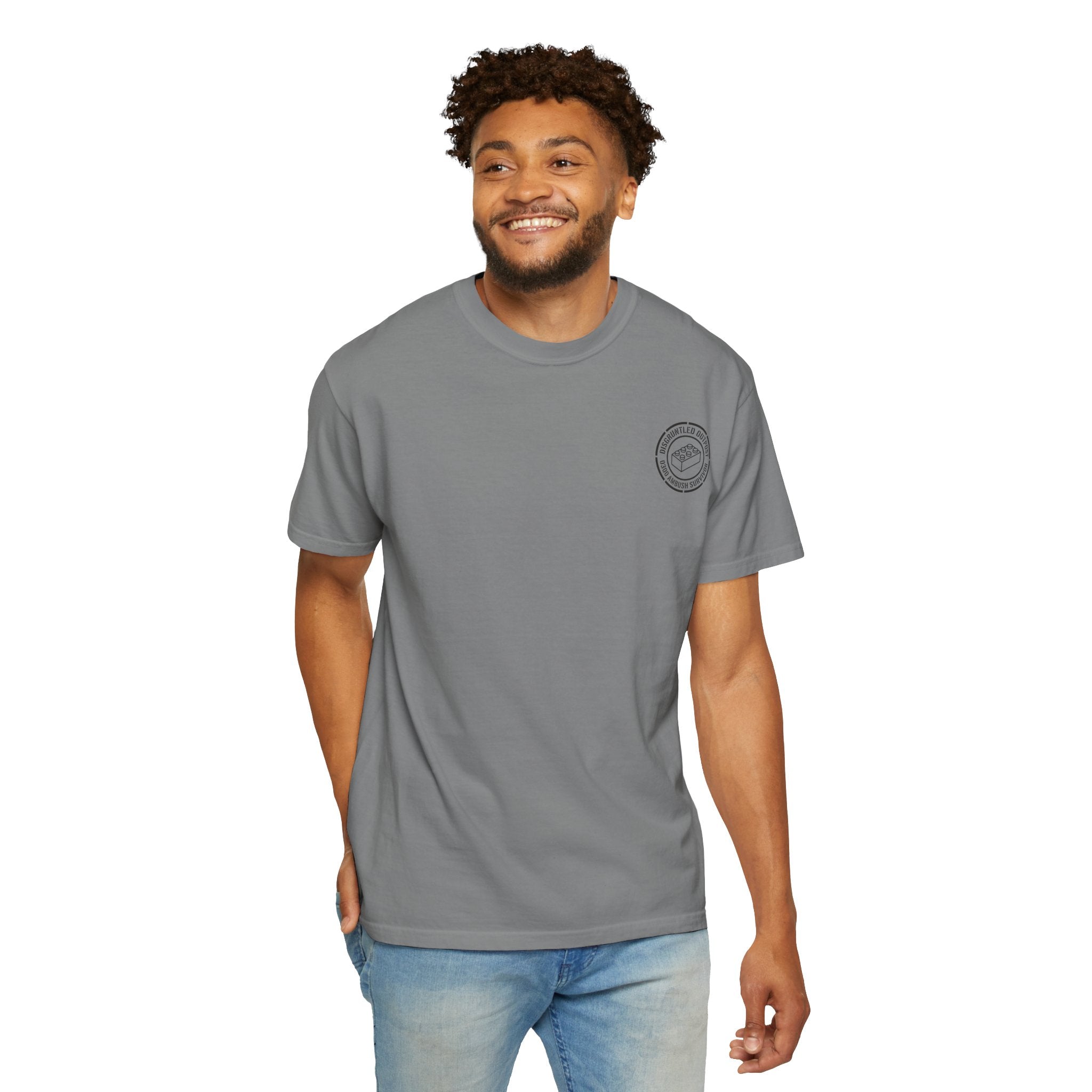 0300 Toy Lego Ambush Survivor Heavyweight Tee — Tactical Report Series