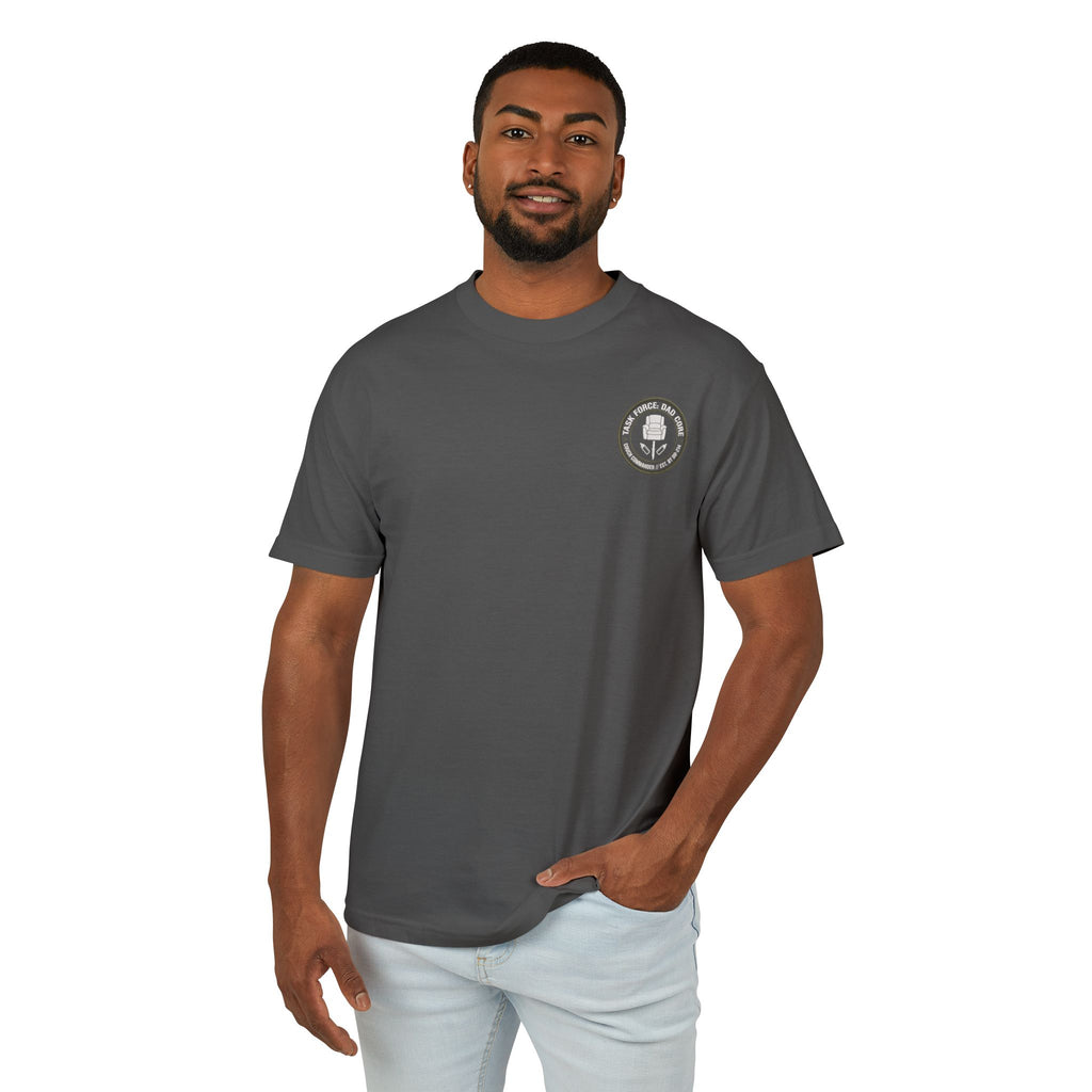 The "Task Force: Dad Core" Patch Heavyweight Tee