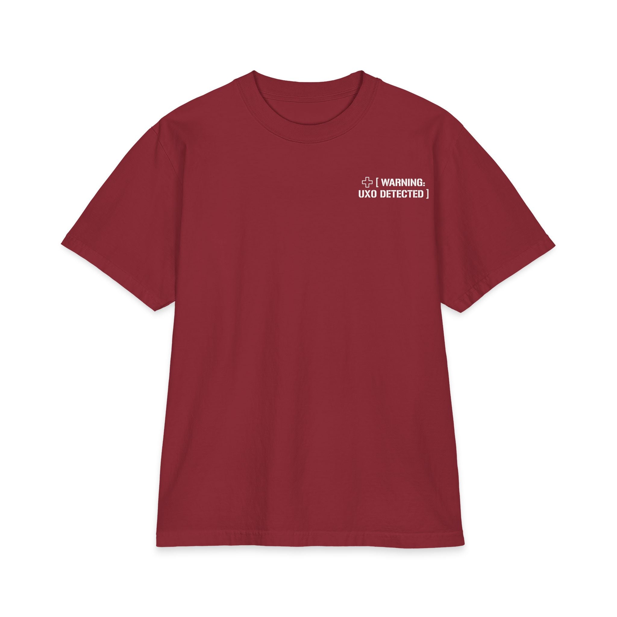 UXO Detected Technical Blueprint Tee
