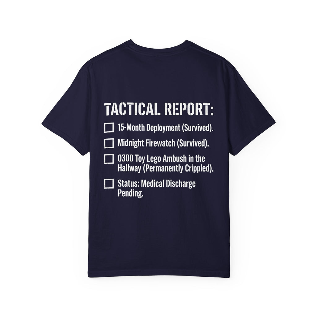 0300 Toy Lego Ambush Survivor Heavyweight Tee — Tactical Report Series