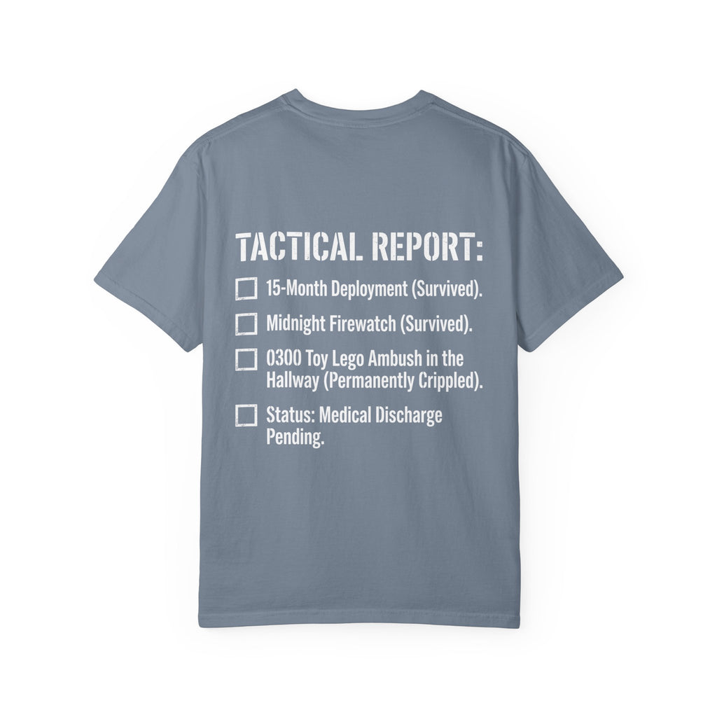 0300 Toy Lego Ambush Survivor Heavyweight Tee — Tactical Report Series