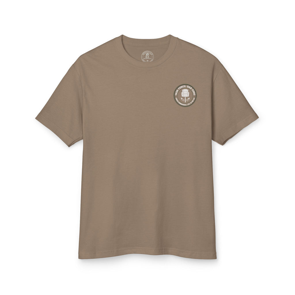 The "Task Force: Dad Core" Patch Heavyweight Tee