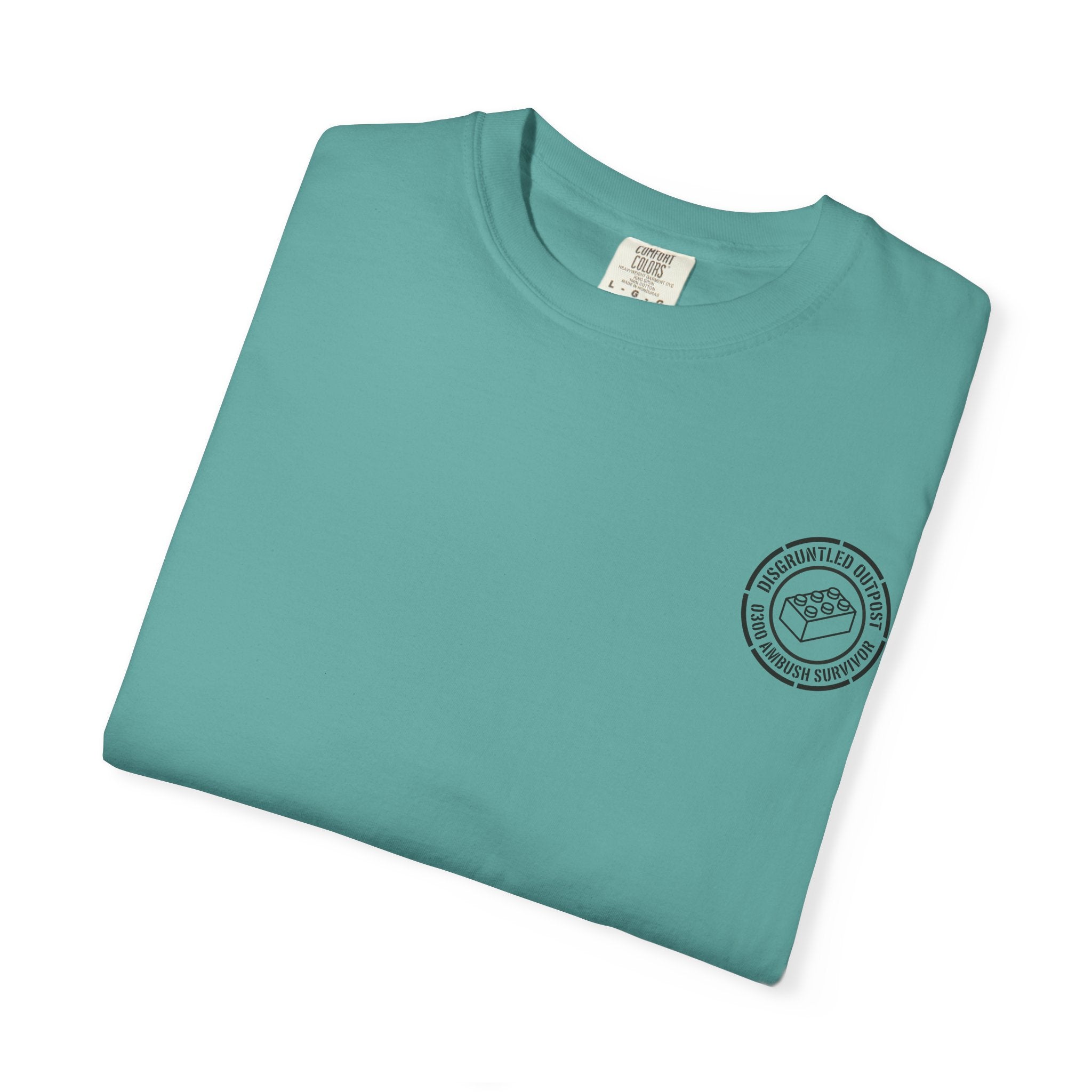 0300 Toy Lego Ambush Survivor Heavyweight Tee — Tactical Report Series