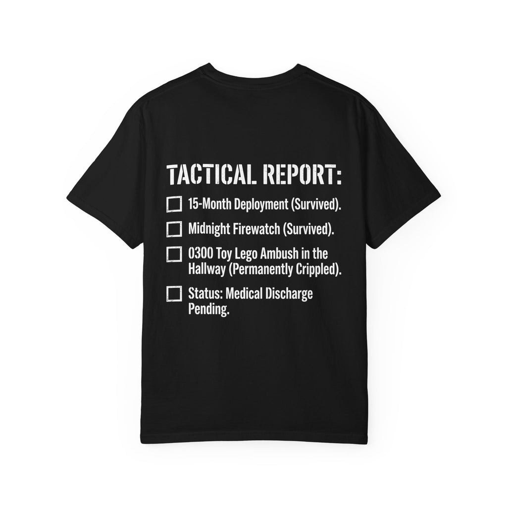 0300 Toy Lego Ambush Survivor Heavyweight Tee — Tactical Report Series