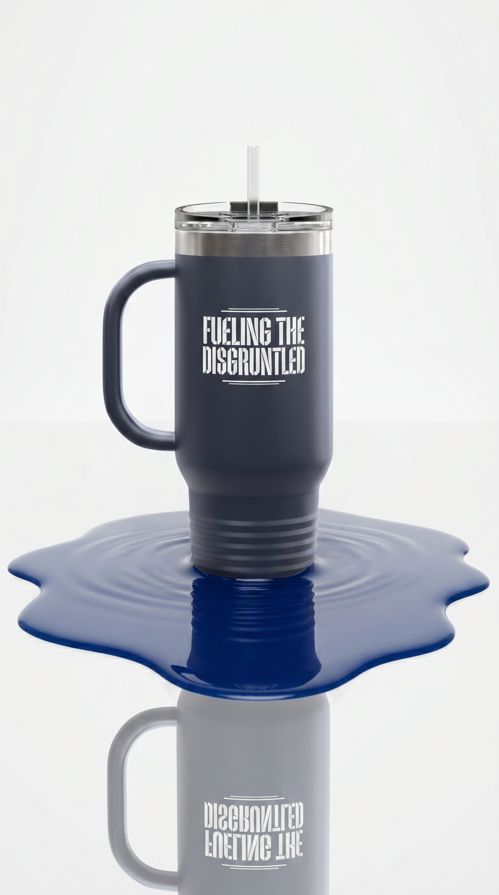 40oz Insulated Travel Mug — D.O. Outdoor Supply Tumbler with Handle