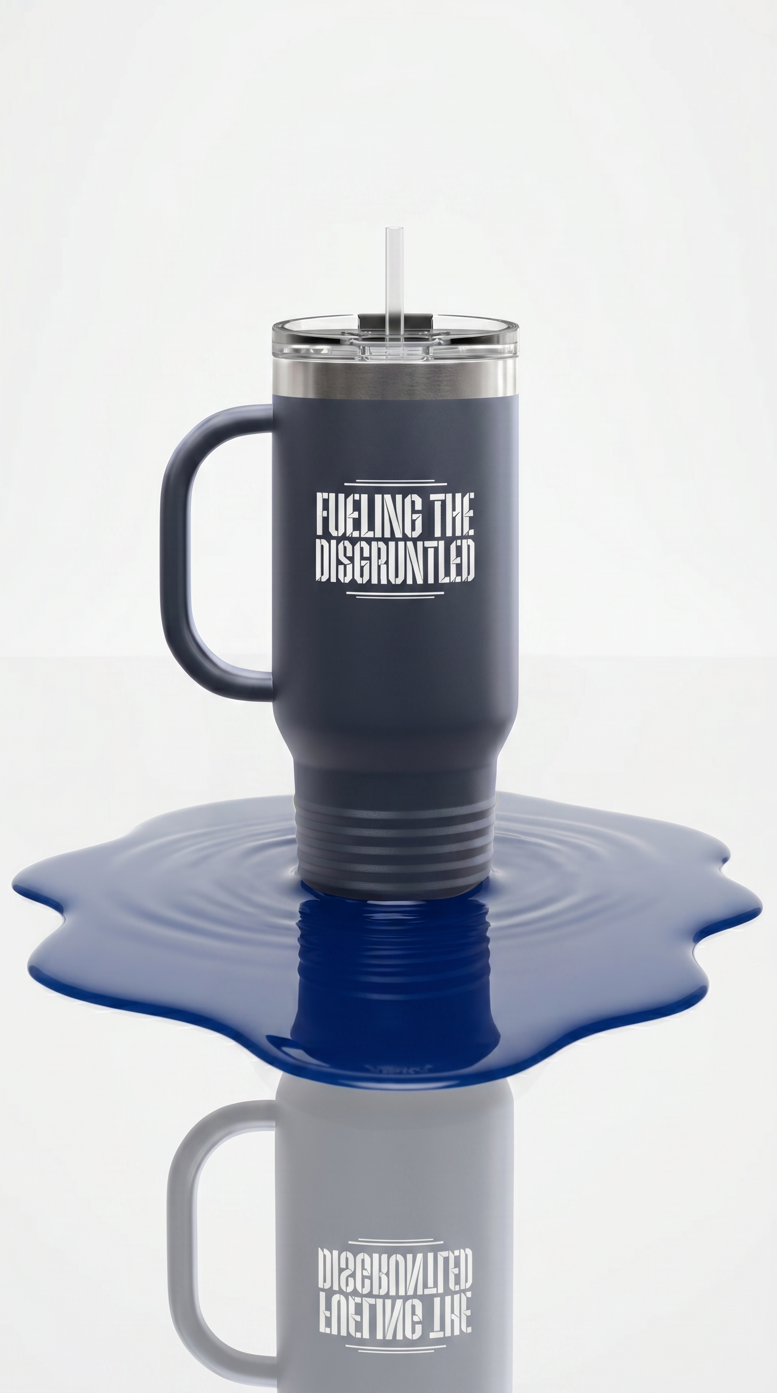 40oz Insulated Travel Mug — D.O. Outdoor Supply Tumbler with Handle