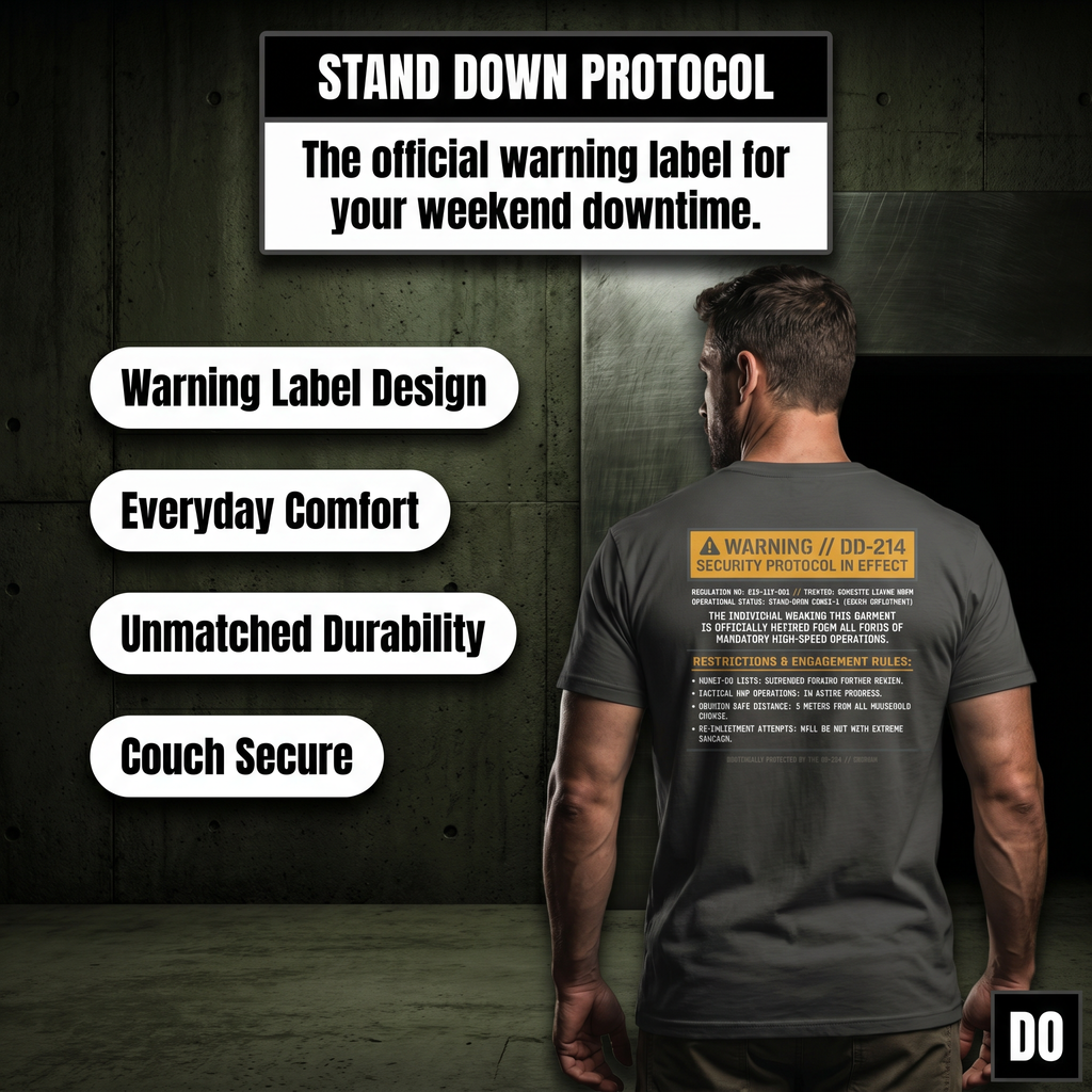 The "DD-214 Security Protocol" Tee