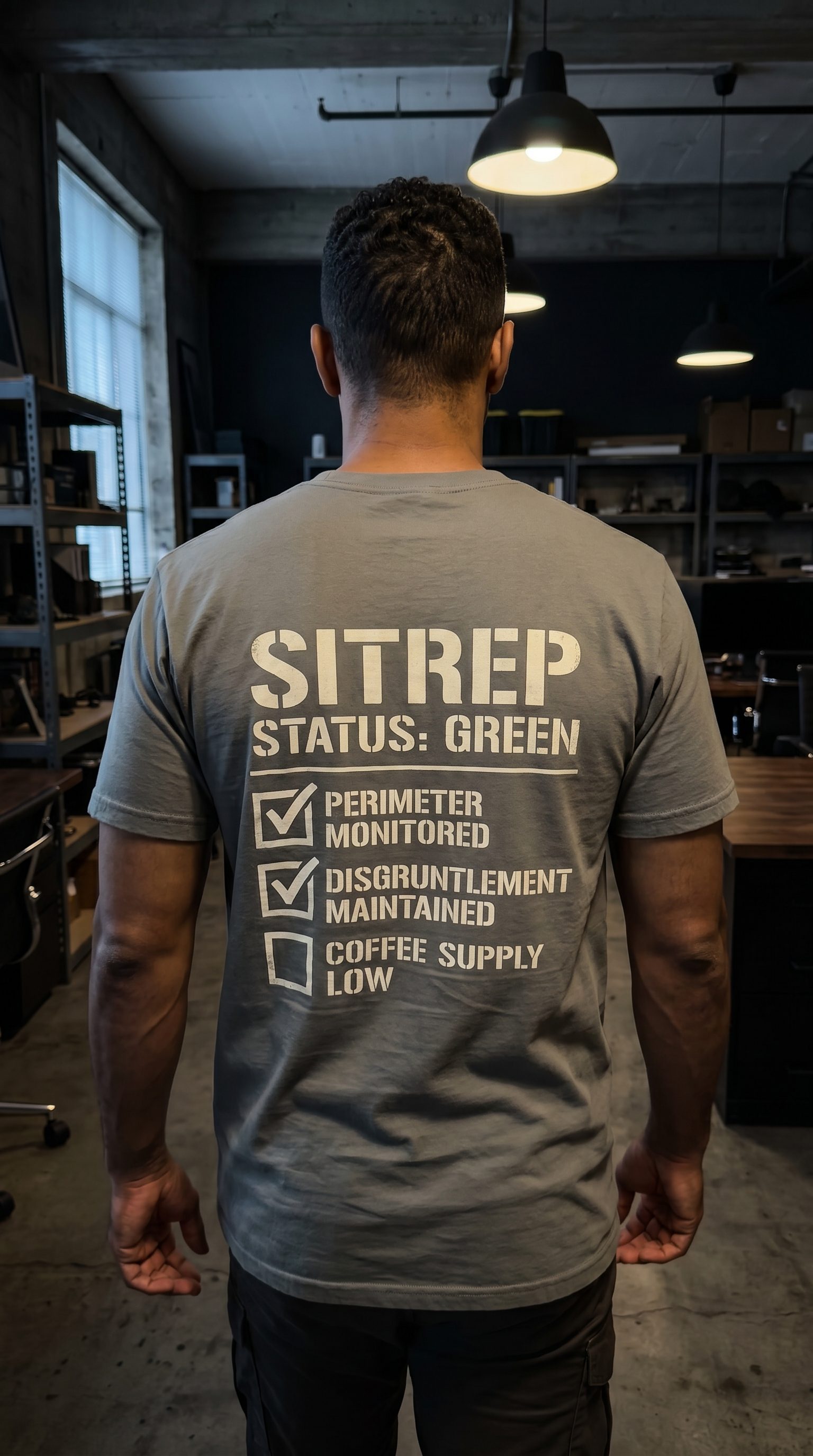SITREP: STATUS GREEN — STANDARD ISSUE HEAVYWEIGHT TEE
