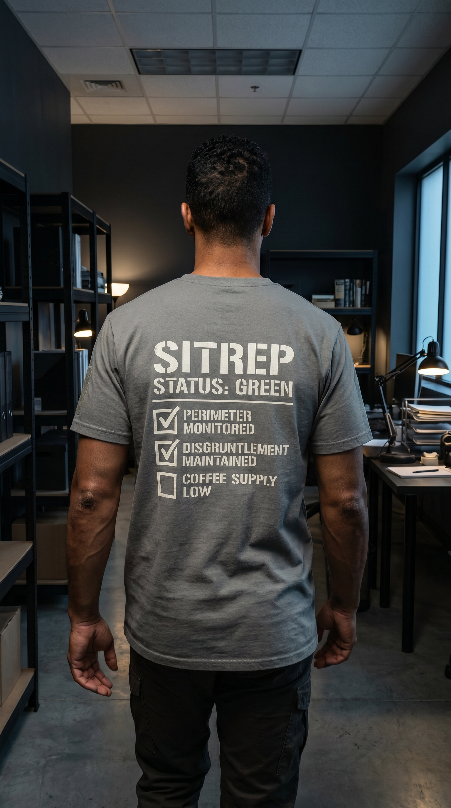 SITREP: STATUS GREEN — STANDARD ISSUE HEAVYWEIGHT TEE