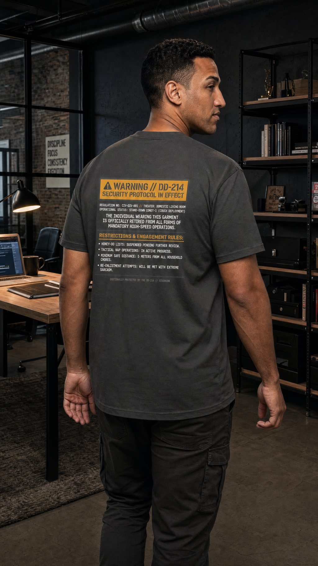 The "DD-214 Security Protocol" Tee