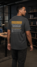 Disgruntled Outpost DD-214 Security Protocol heavyweight tee