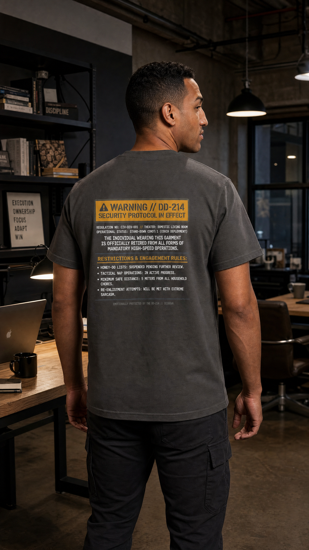 The "DD-214 Security Protocol" Tee
