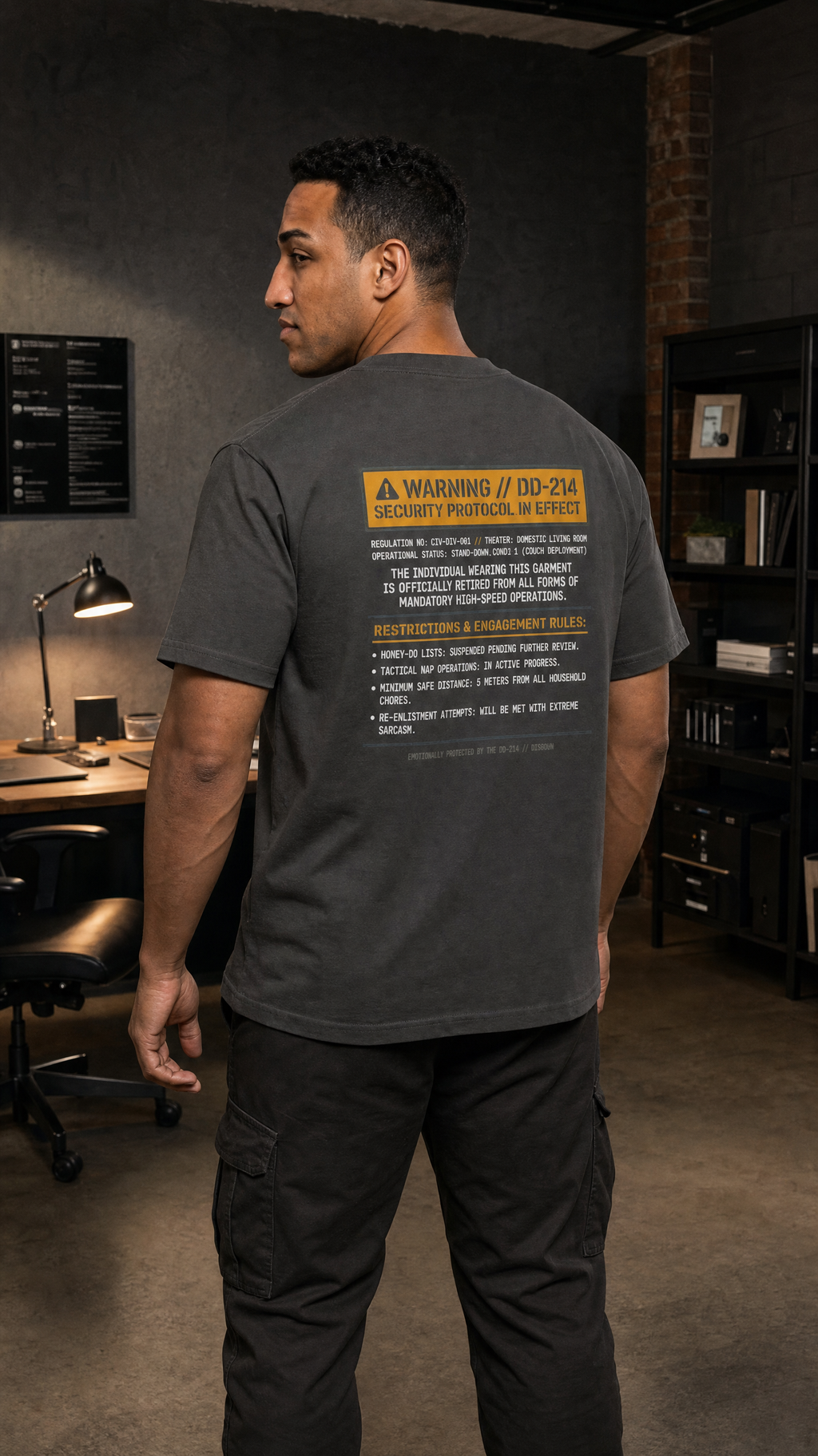 The "DD-214 Security Protocol" Tee