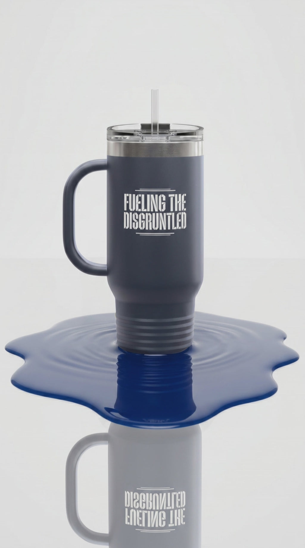 40oz Insulated Travel Mug — D.O. Outdoor Supply Tumbler with Handle